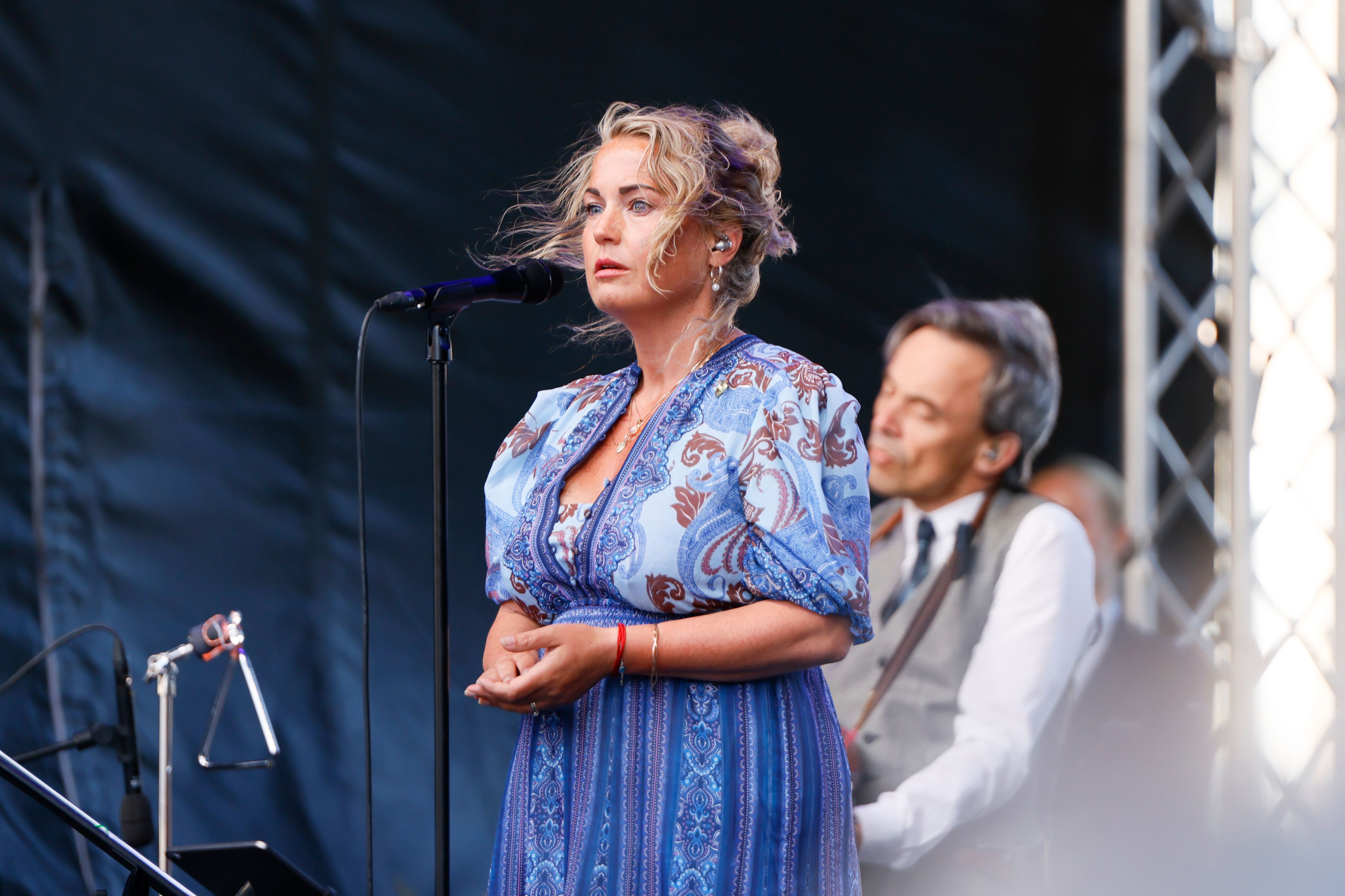 Helene Bøksle under 22. juli-marke­ringen: – Ønsker å ta musikken tilbake
