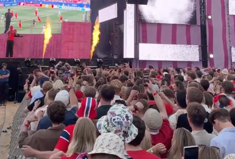 Se video: Hele stranda ror
