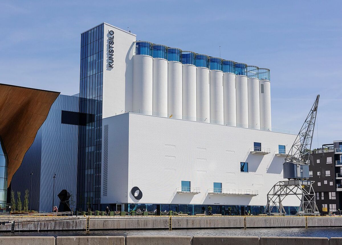 Kunstsilo viser VM