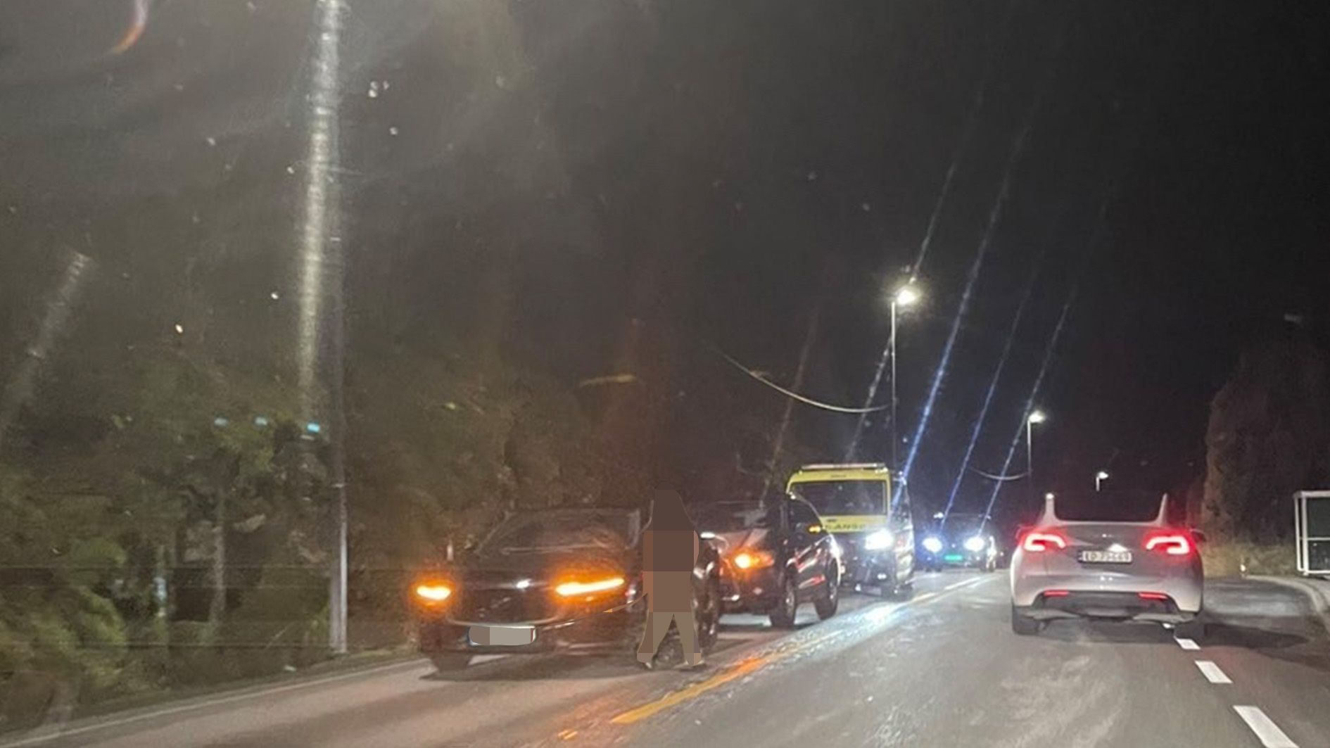 Trafikkulykke på E39