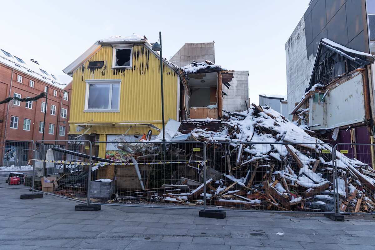 Branntomta i Markens gate frigitt