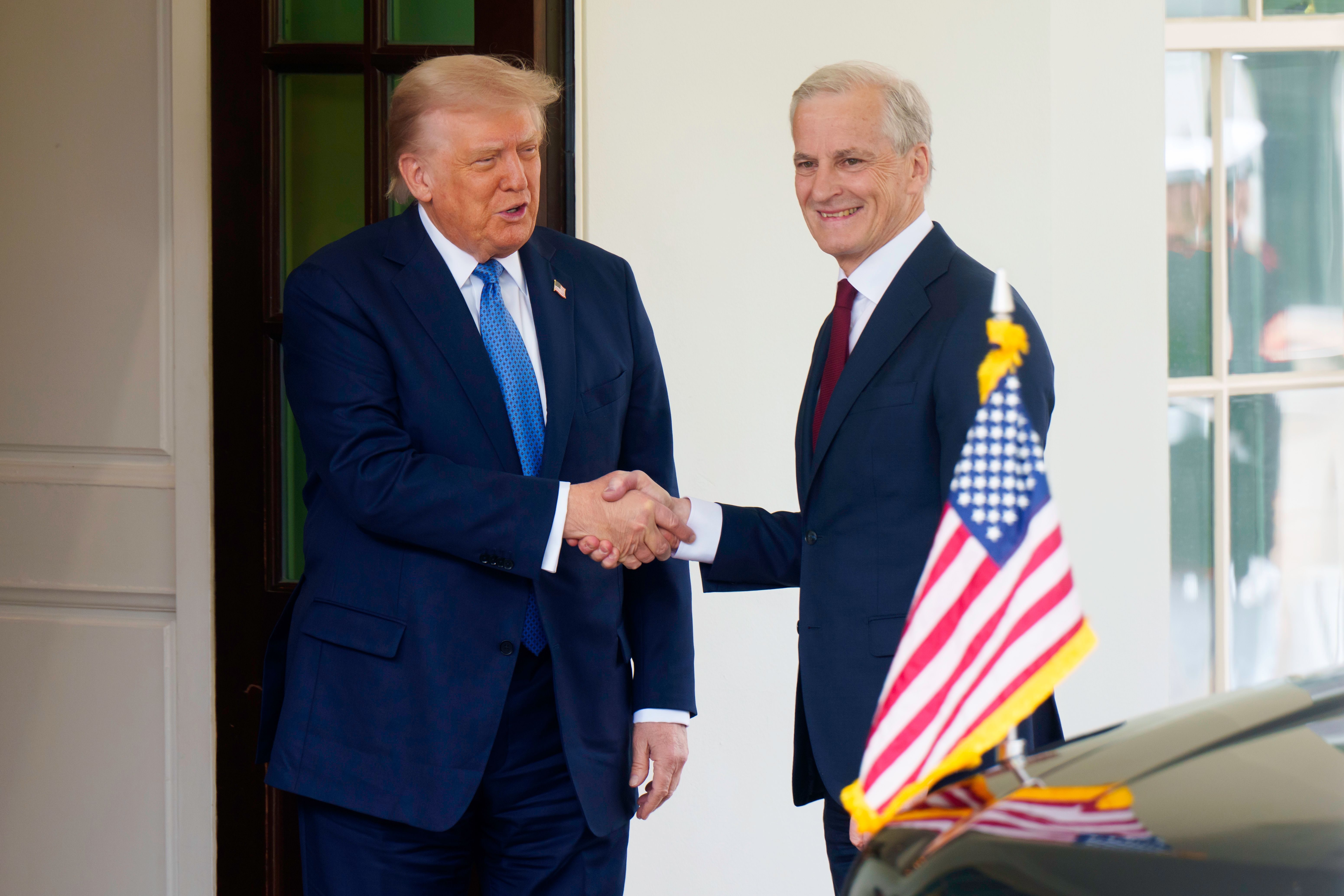 Trump med Norge-melding