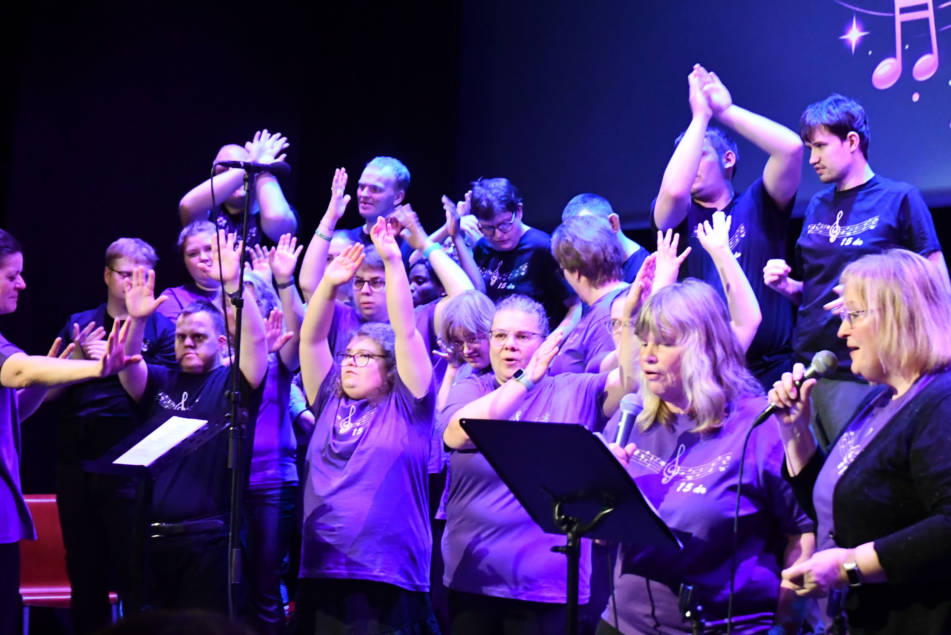 Feiret 15 år med lyd av lykke