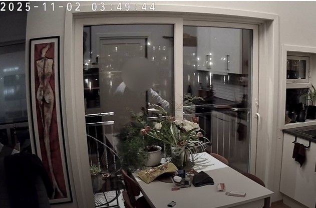 Her prøver mannen å komme seg inn igjen: – Redde for at det skal skje noe alvorlig