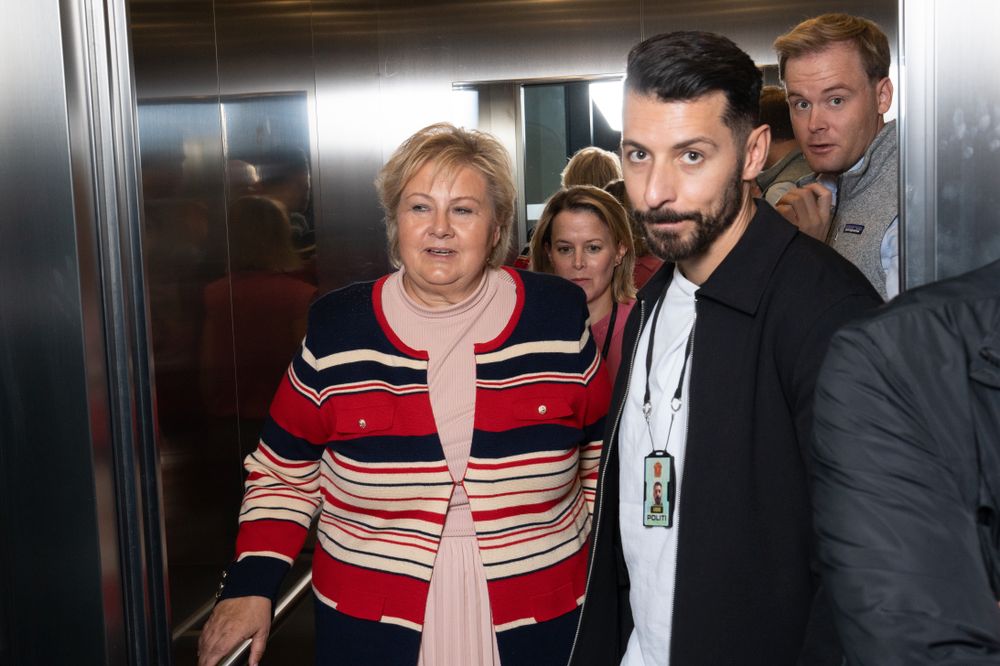 Erna om Sylvi som stats­minister: - Vanske­ligere å komme fra ytter­kanten