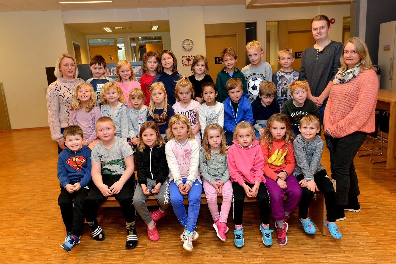 Her er alle årets førsteklassinger i Levanger og Verdal