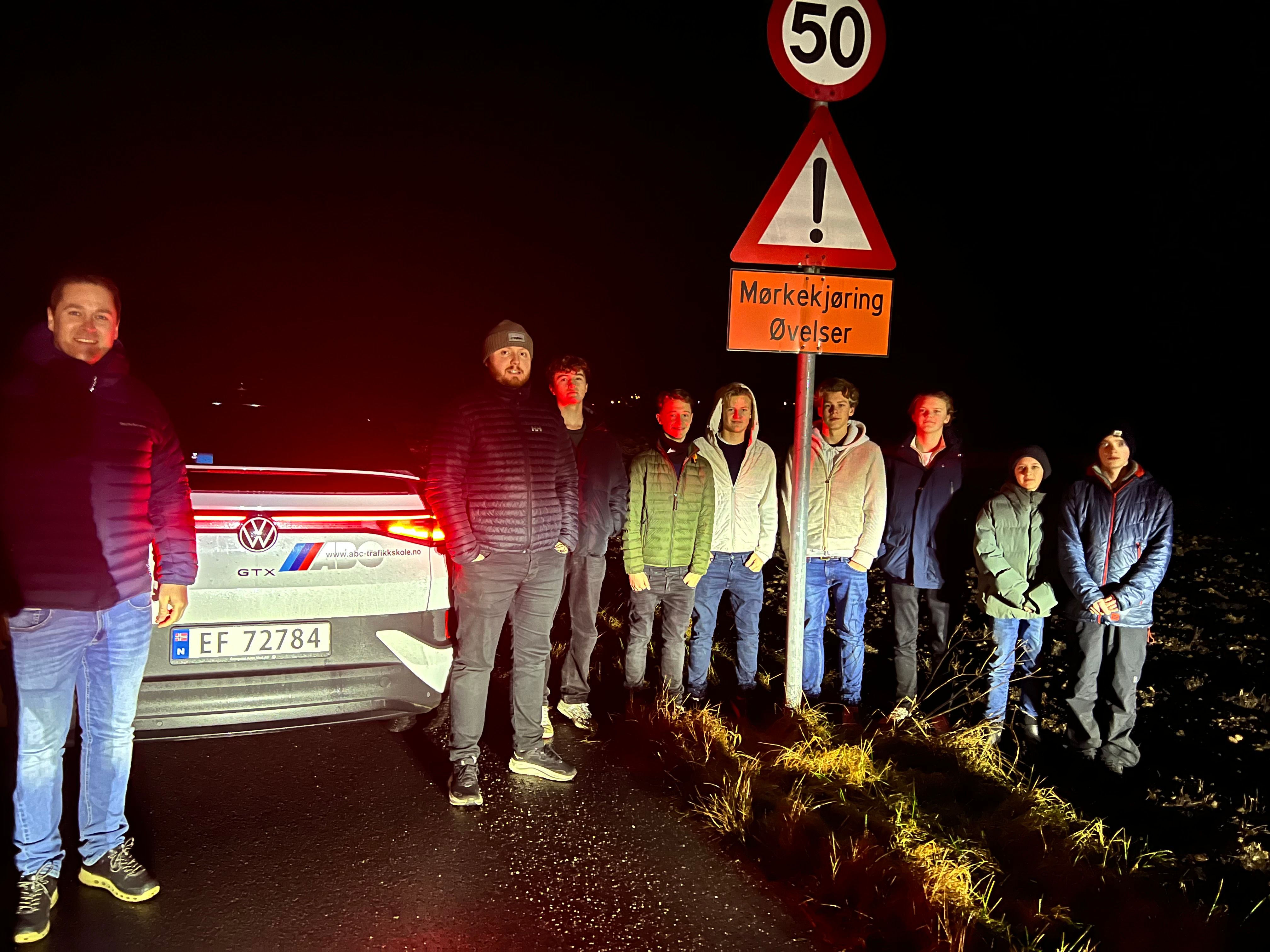 Start-guttene fikk seg en støkk i mørket