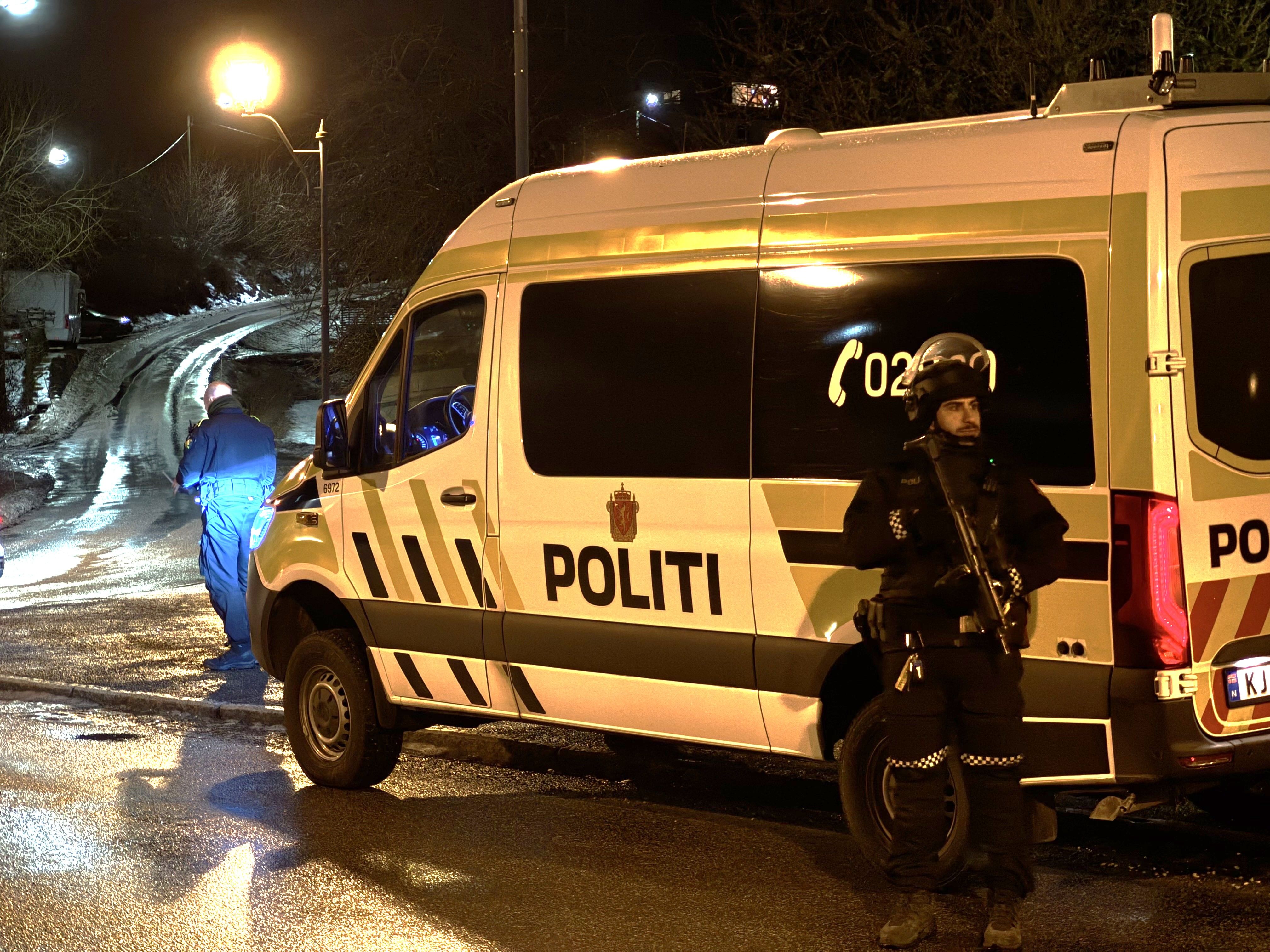 Politiet om væpnet aksjon: – Skulle pågripe en person