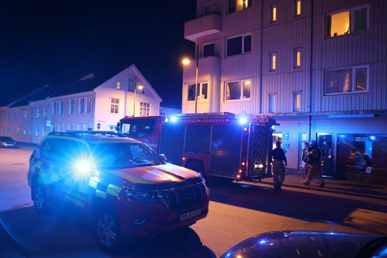 Har evakuert bygård i Kristian­sand