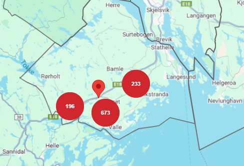 Stort strømbrudd i Bamble - over 1000 var berørt - varden.no