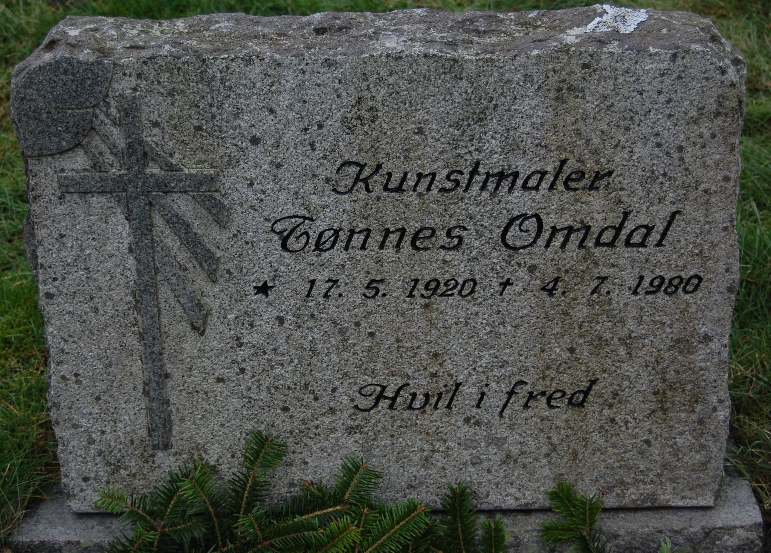 Kommunen vil ikke ta ansvar for kunstnergraven