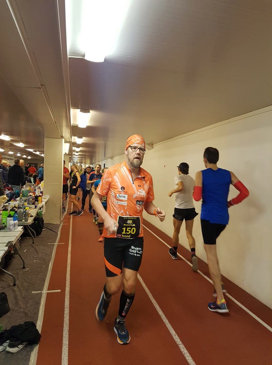 Her løper Trond Arne 161 kilometer Det hadde vært gøy å klare fire