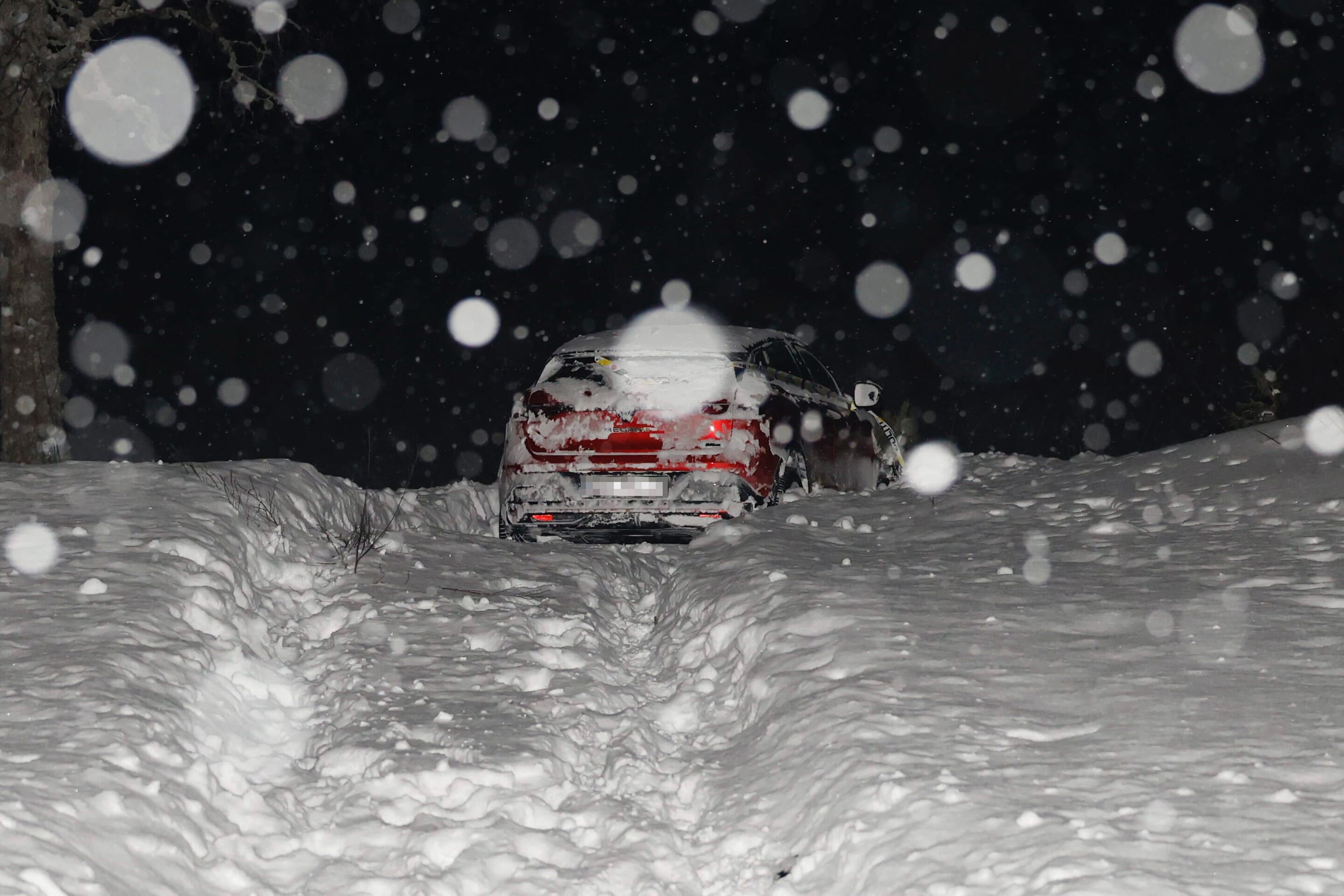 – Havnet rundt 8–10 meter inn på et jorde