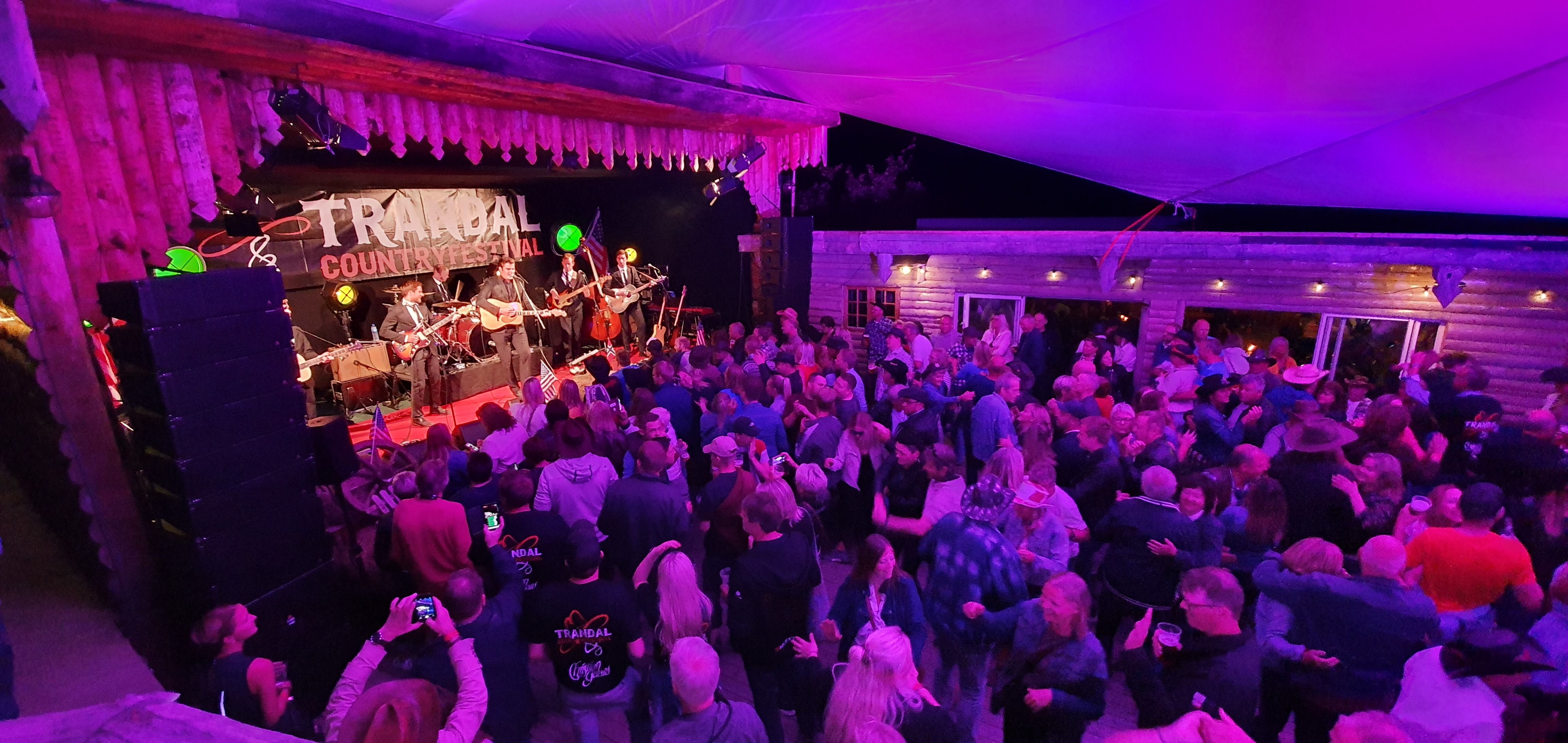 Rekordbesøk på Trandal Countryfestival