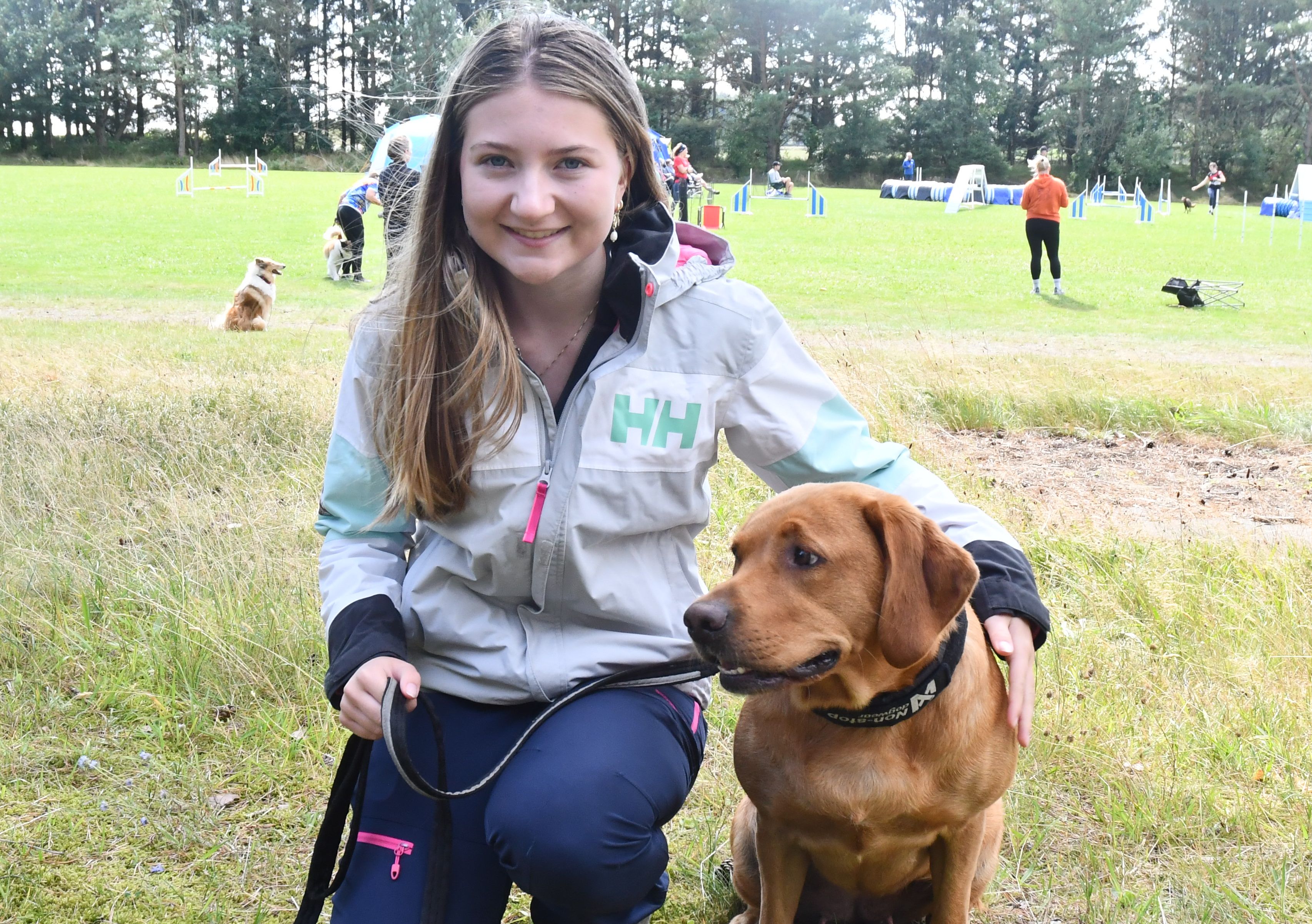 – Det er veldig gøy å trene med hunden min