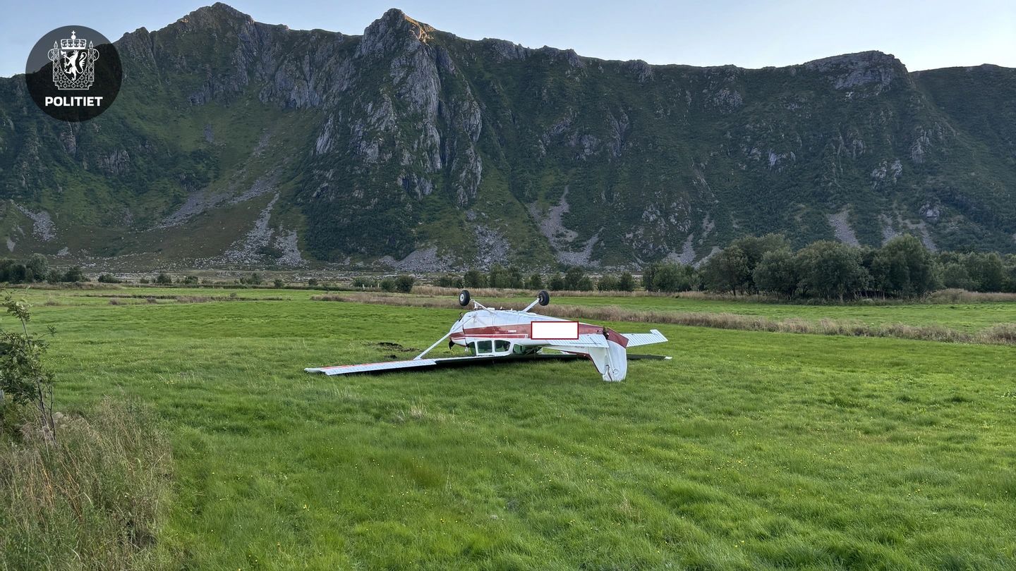 Småfly måtte nødlande i Vestvågøy - adressa.no