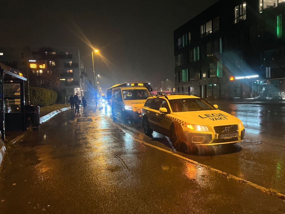 Kvinne påkjørt på Stakkevollvegen