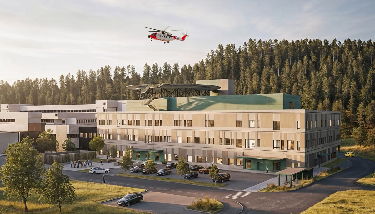 Blir seks måneder forsinket