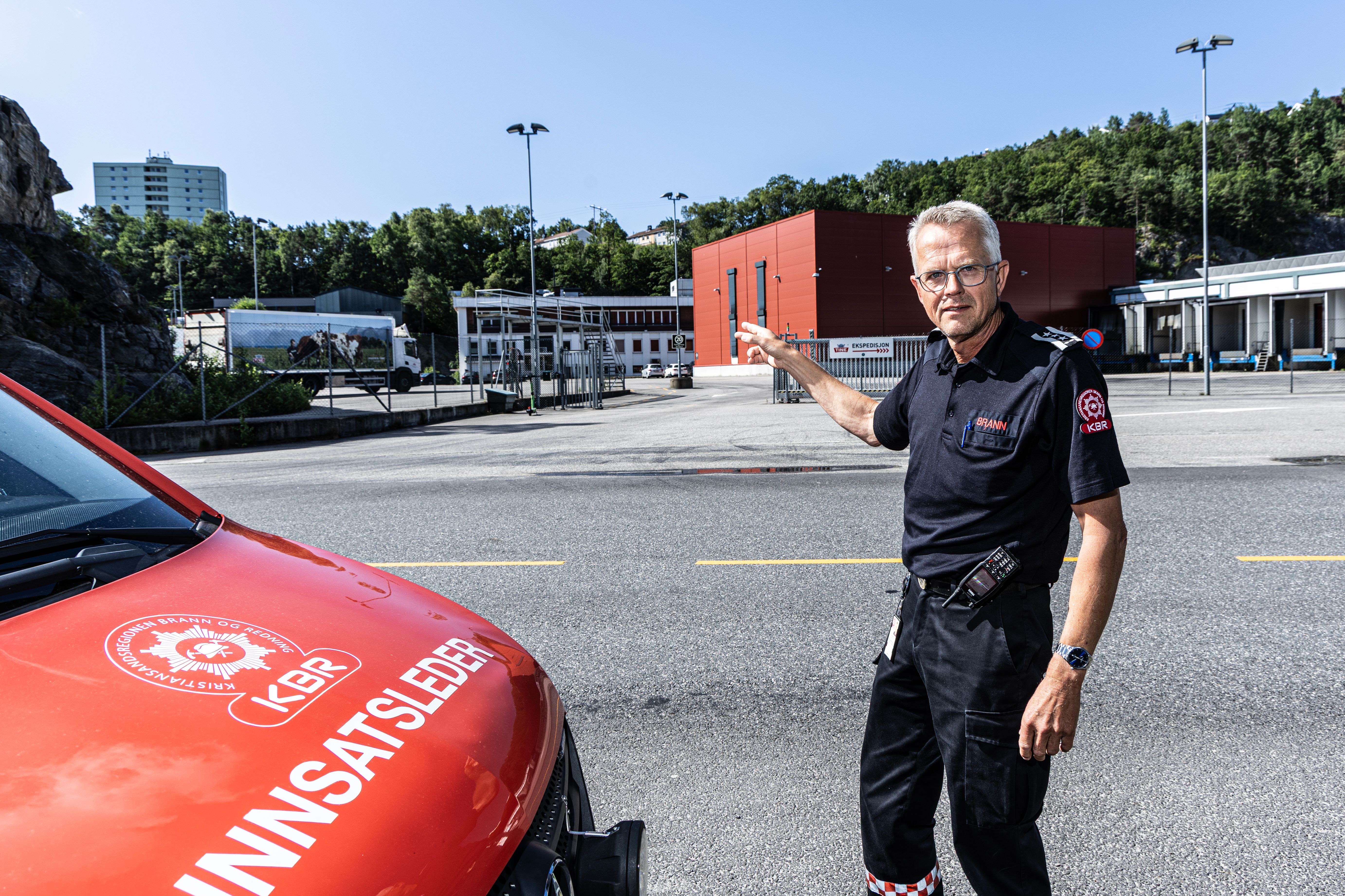 Her kan det bli midlertidig brann­stasjon