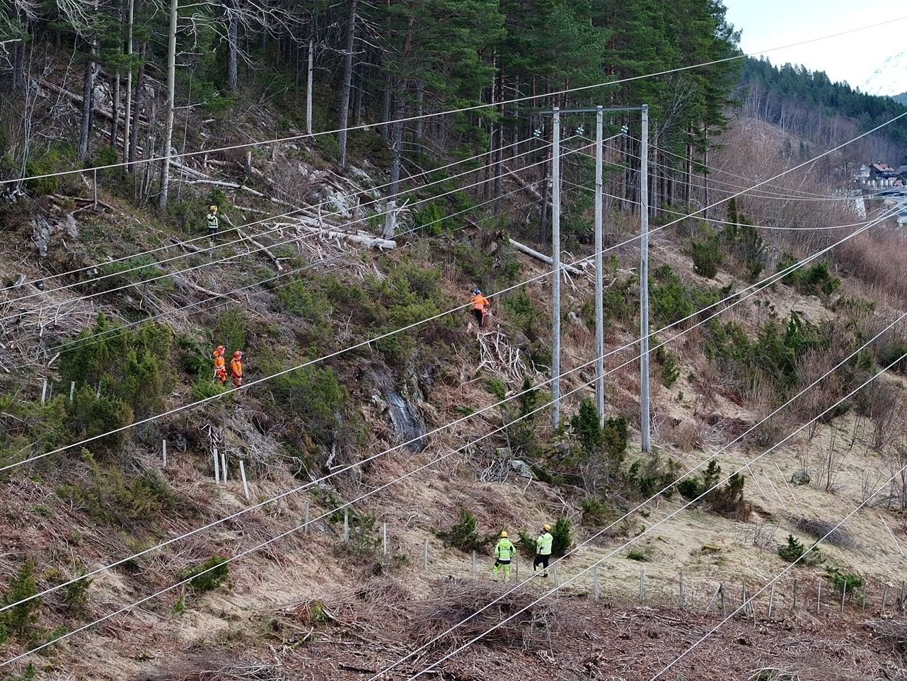 Strømbruddet rammet stort område - smp.no
