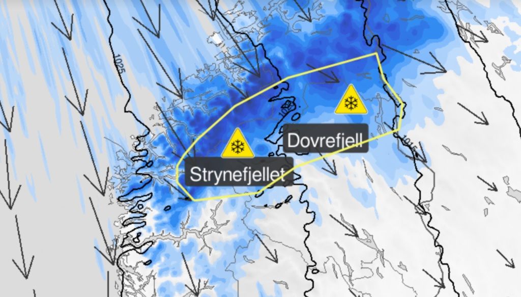 Sender ut farevarsel - fjordingen.no
