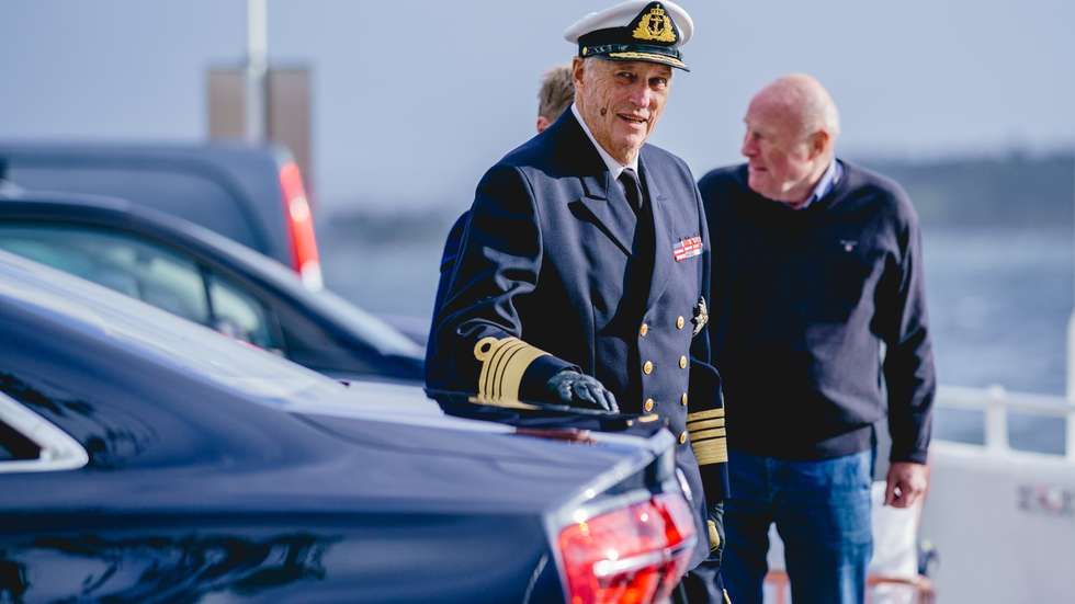 Friskmeldt kong Harald tilbake på jobb - framtidinord.no