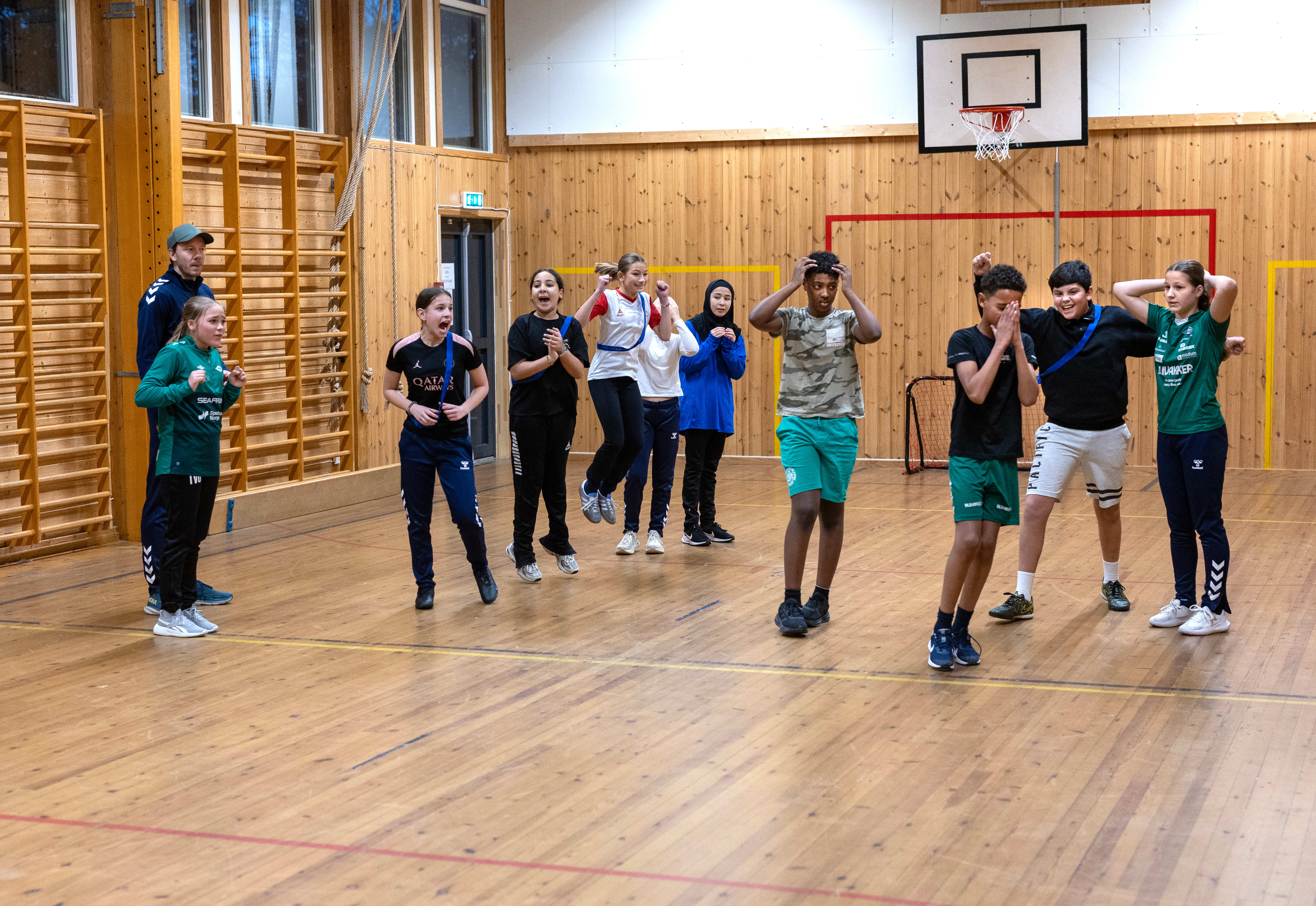 – Dette er mye gøyere enn å sitte og jobbe hele dagen