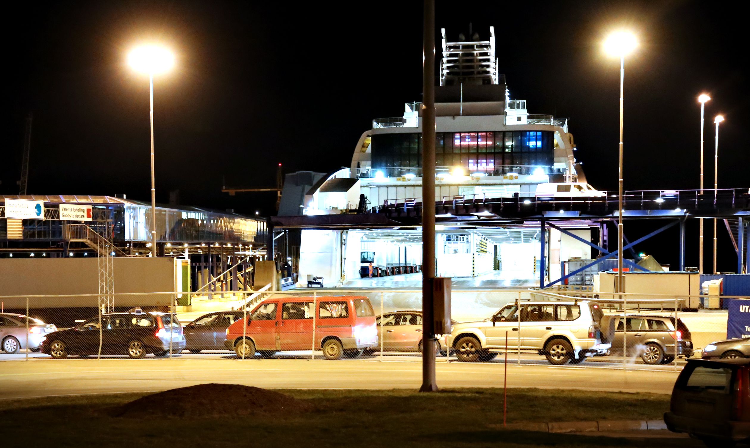 Ble pågre­pet da han kjørte i land fra ferja