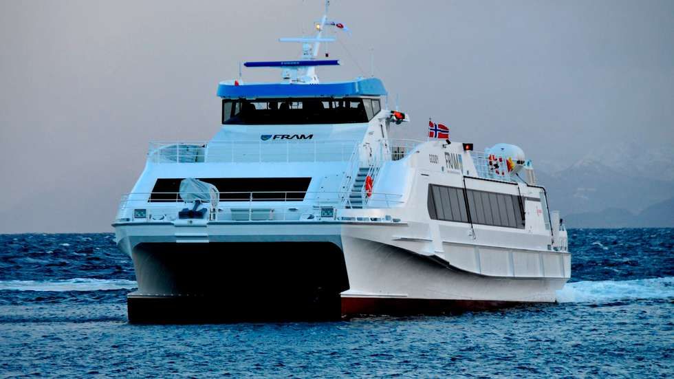 No Hareid lesund Valder ya sambandet Er Innstilt Inntil Vidare Grunna Seglingsforbod 