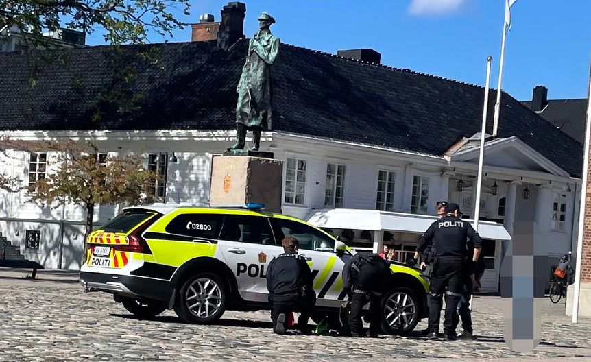 Volds­hendelse i Kristian­sand sentrum