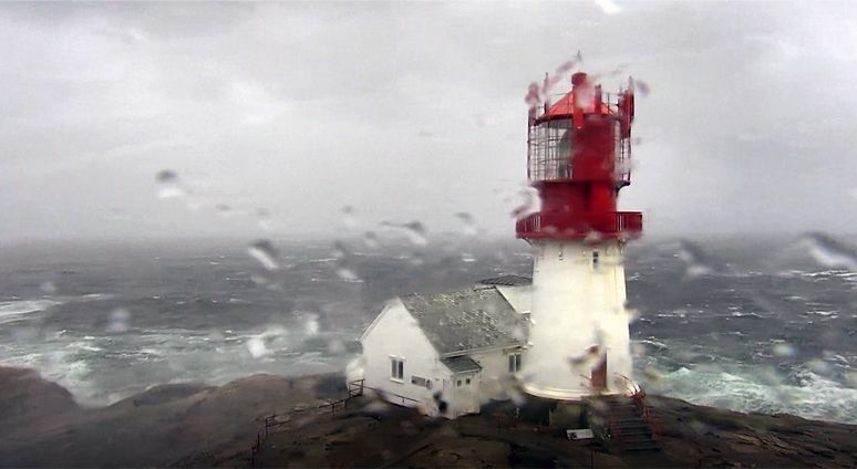 Se hvordan «Dave» treffer Sørlandet