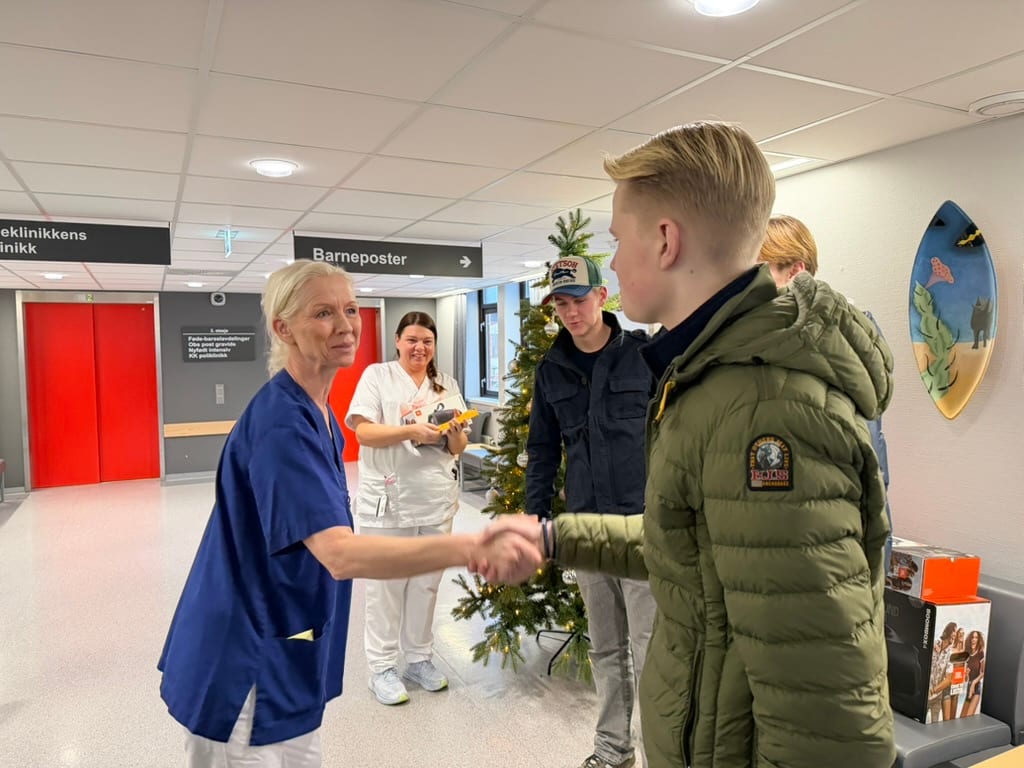 – Jeg er så rørt. Jeg synes det er helt vanvittig.