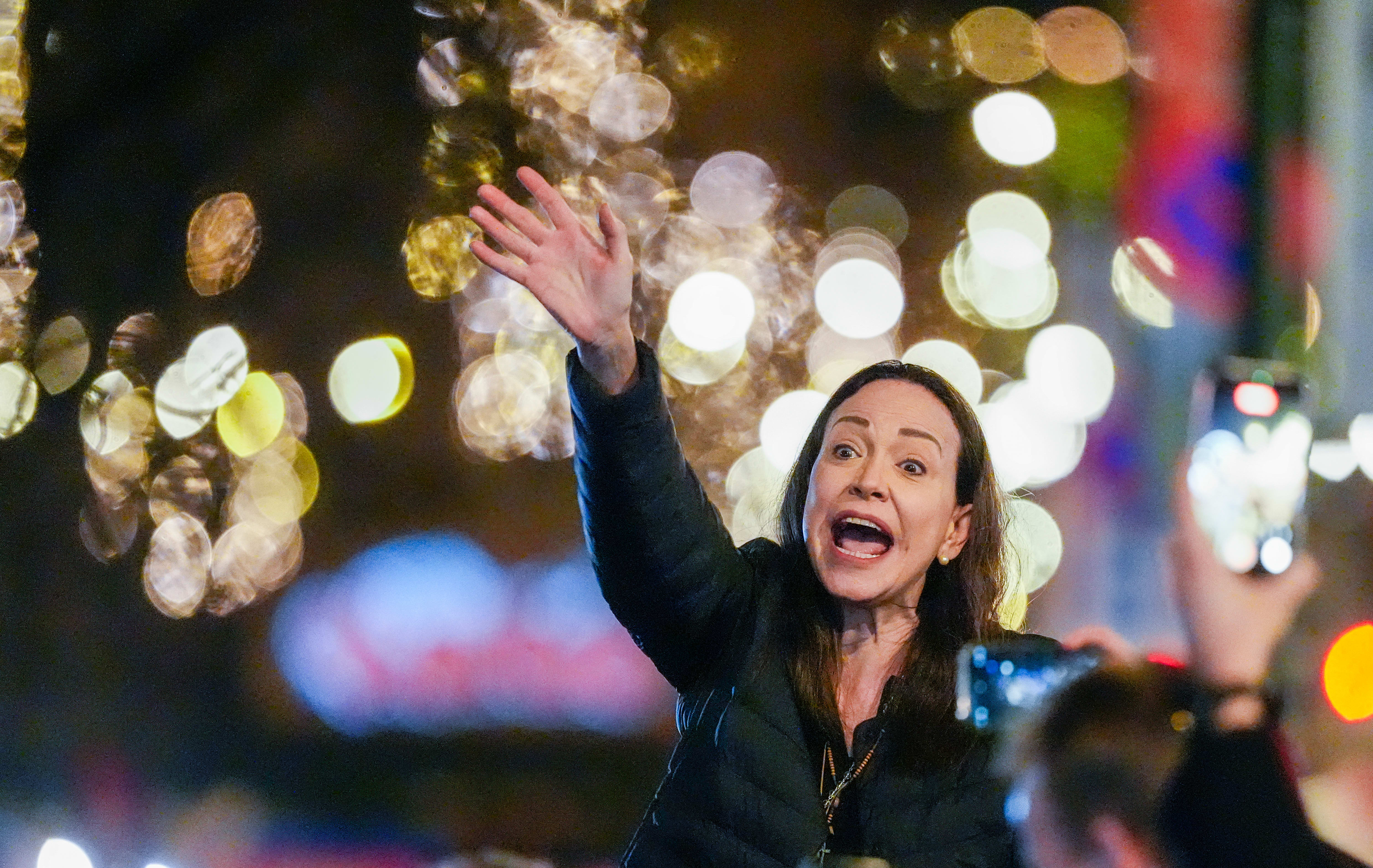 Machado kommer til USA neste uke, sier Trump