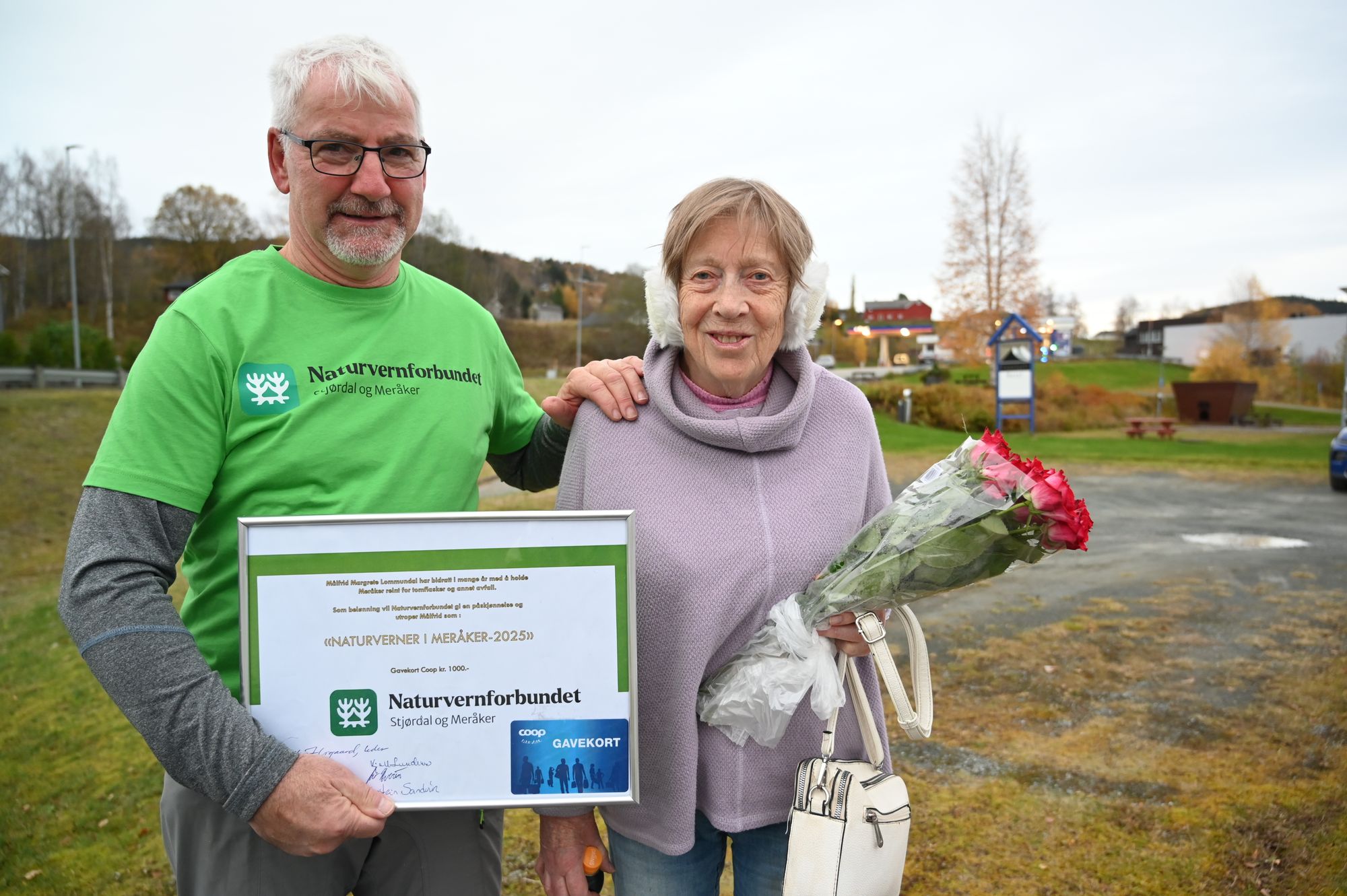 – Målfrid fortjener denne prisen, sier Karstein Sandvik i  Naturvernforbundet.