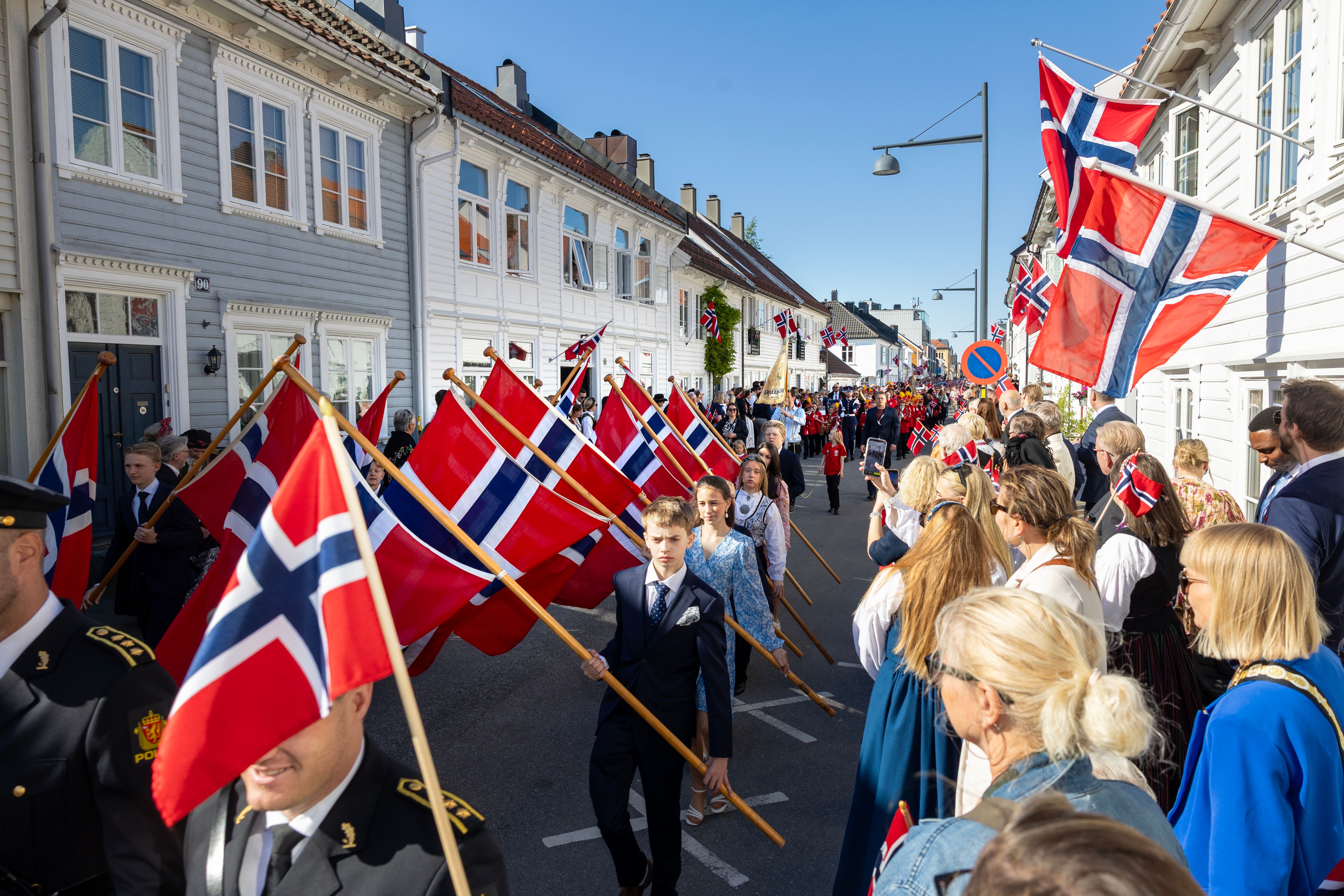 Politiet: – Som en vanlig natt til søndag