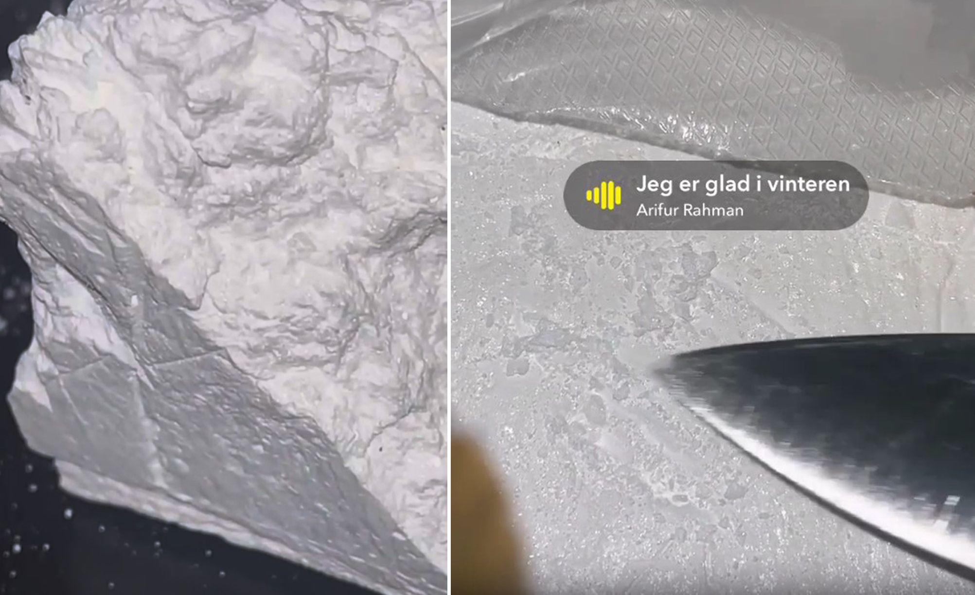 – Du kan ikke gjøre annet enn å le. Det blir litt dumt.