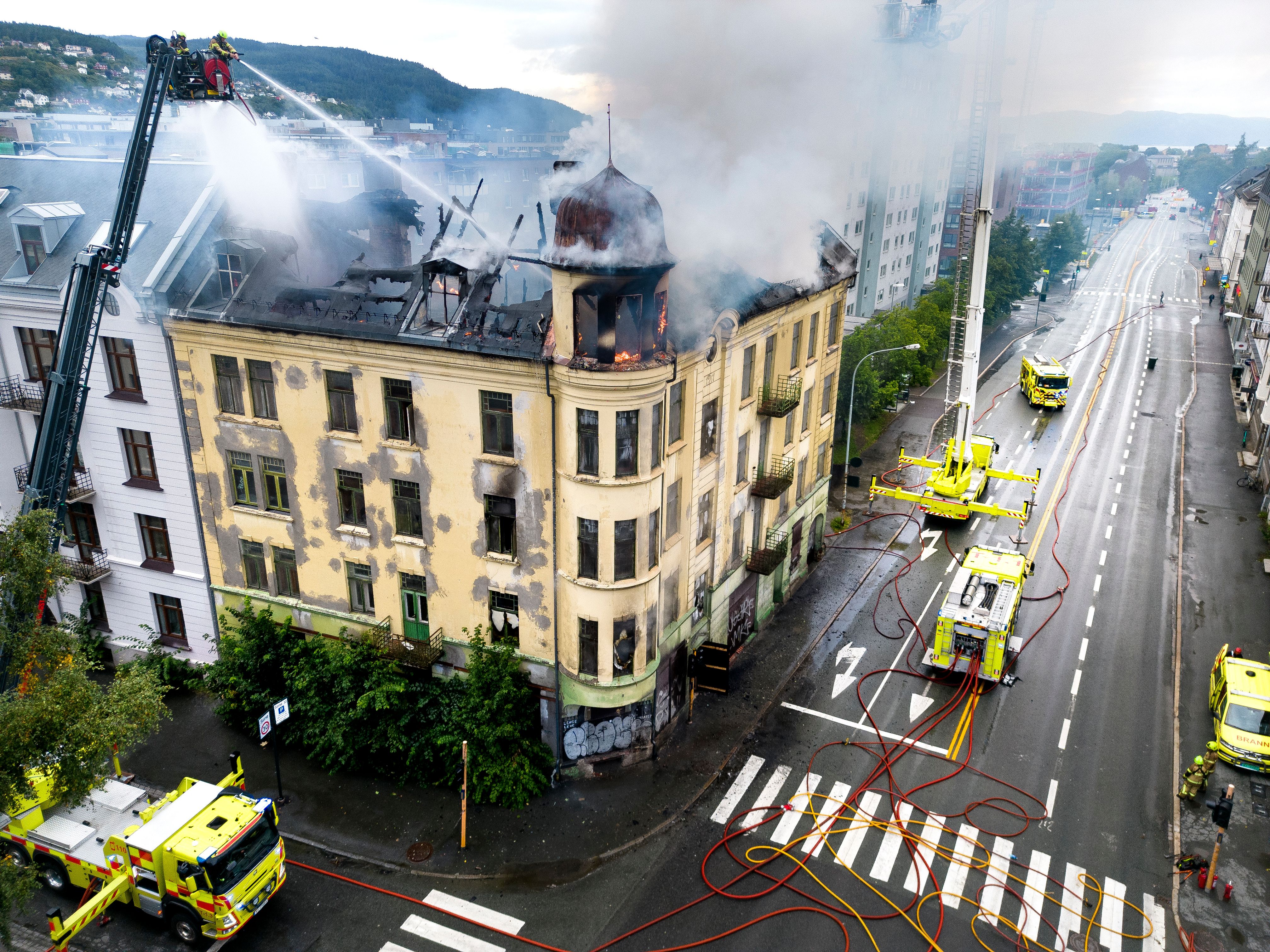  Jugenddronninga Totalskadd I Brann Adressa no
