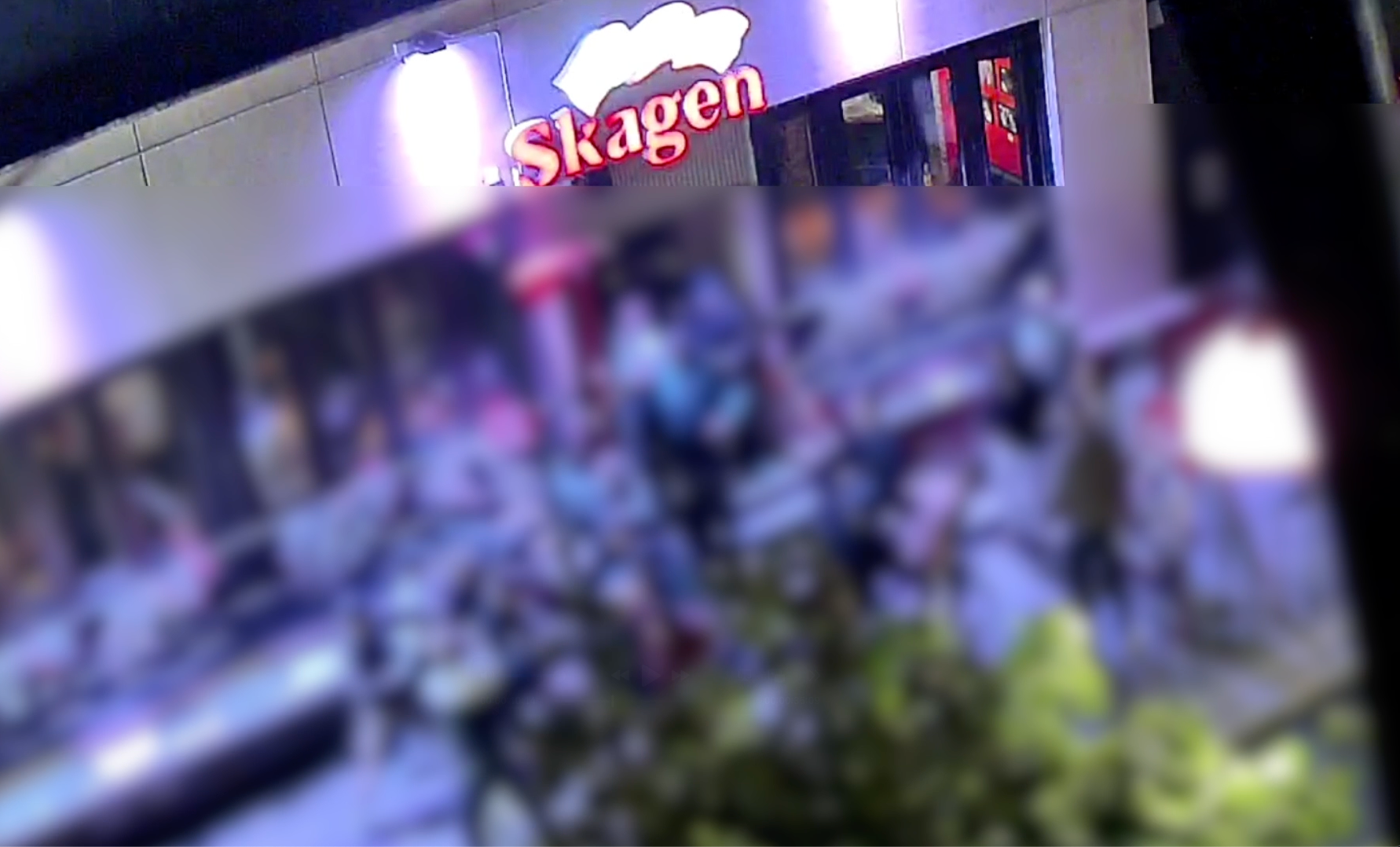 Her bryter det ut masse­slagsmål i Kristian­sand