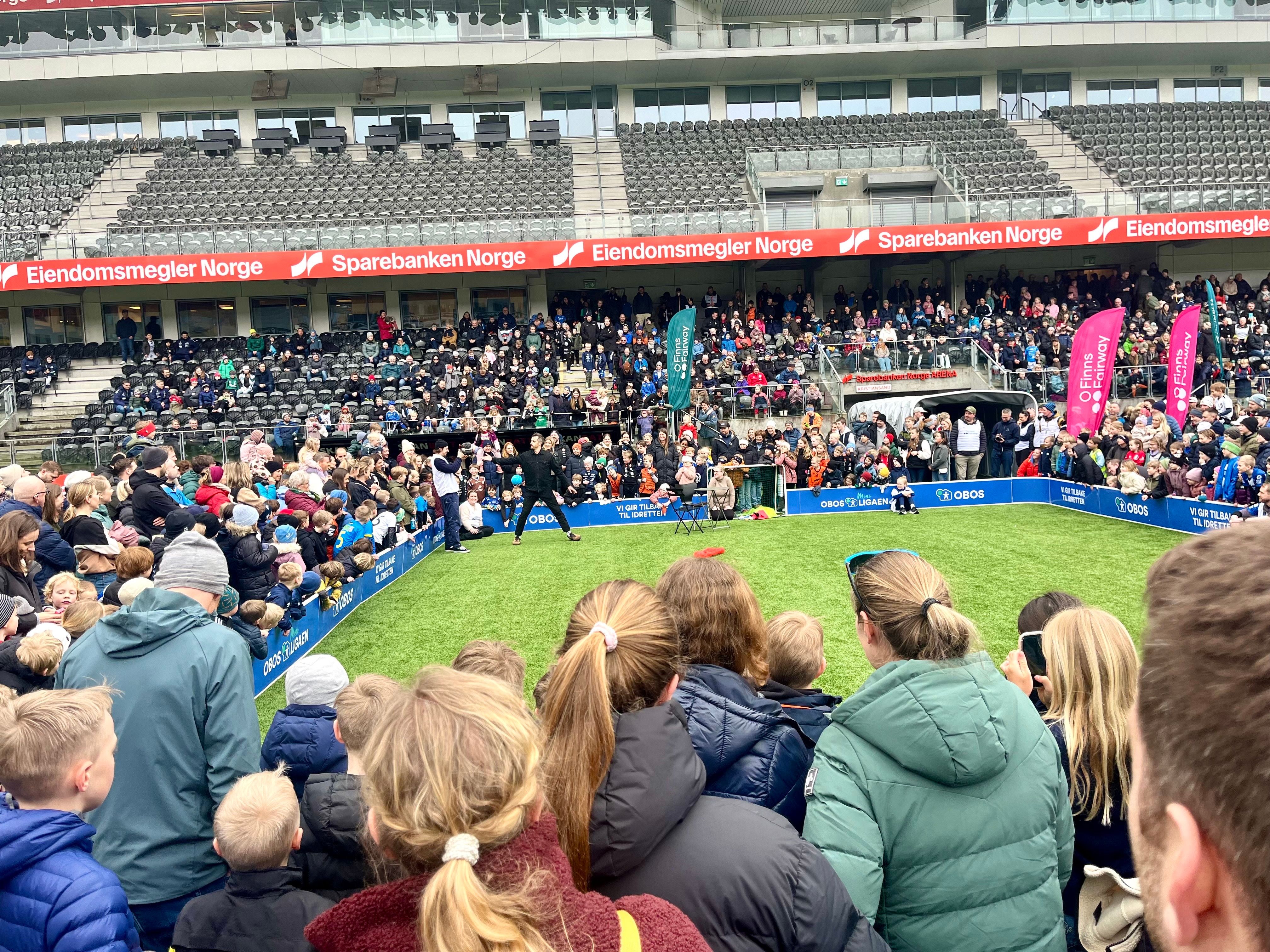 Over 2000 barn samlet: – Akkurat nå er det helt fantastisk