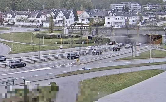 Måtte stenge ett felt i Oddernestunnelen