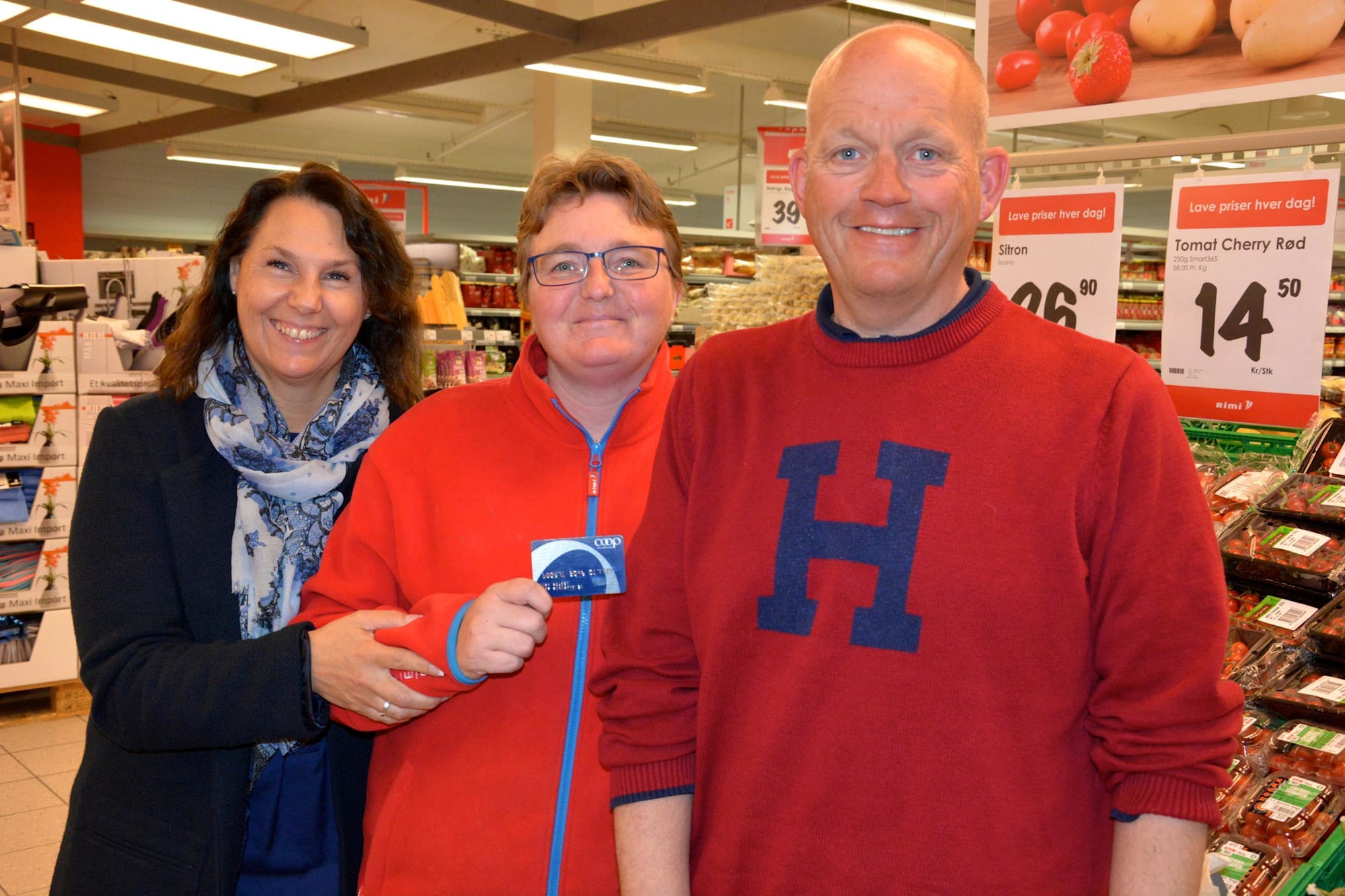 Ser positivt på omprofileringen. F.v. Sissel Ellefsen, Kari Raaket og Frank Haugen.