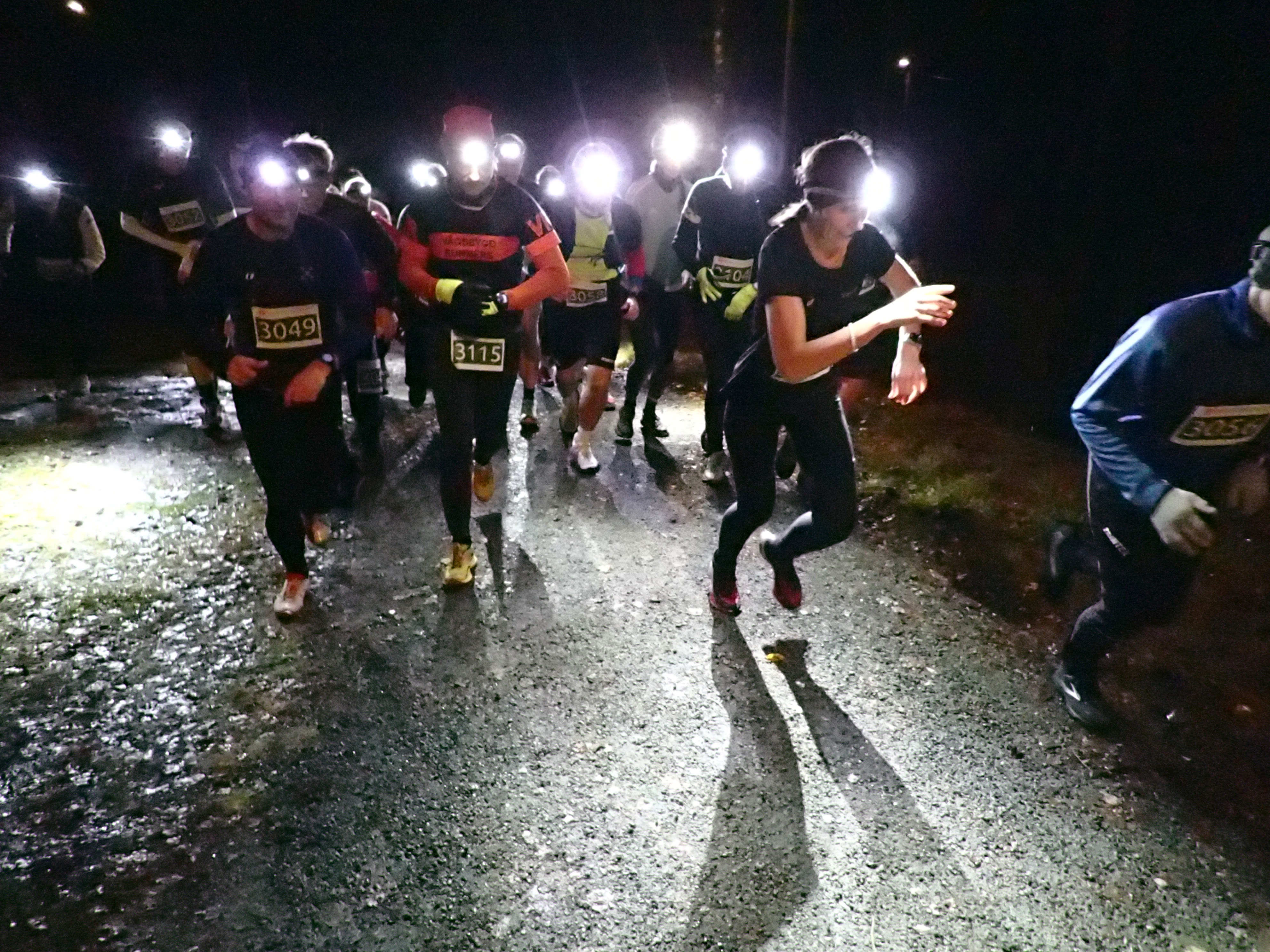 Nær rekord for Refleksløpet