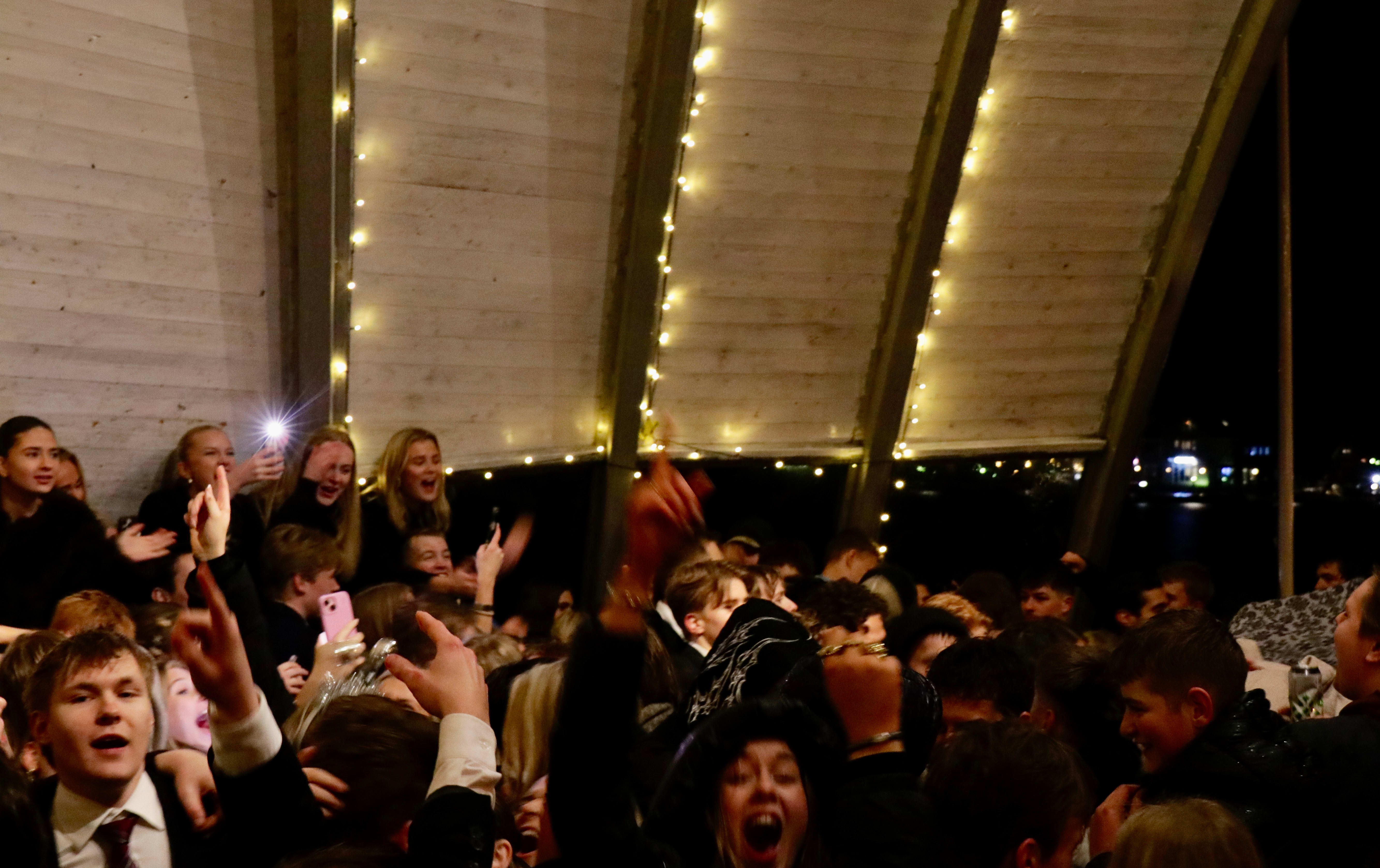 Ønsket det nye året velkommen