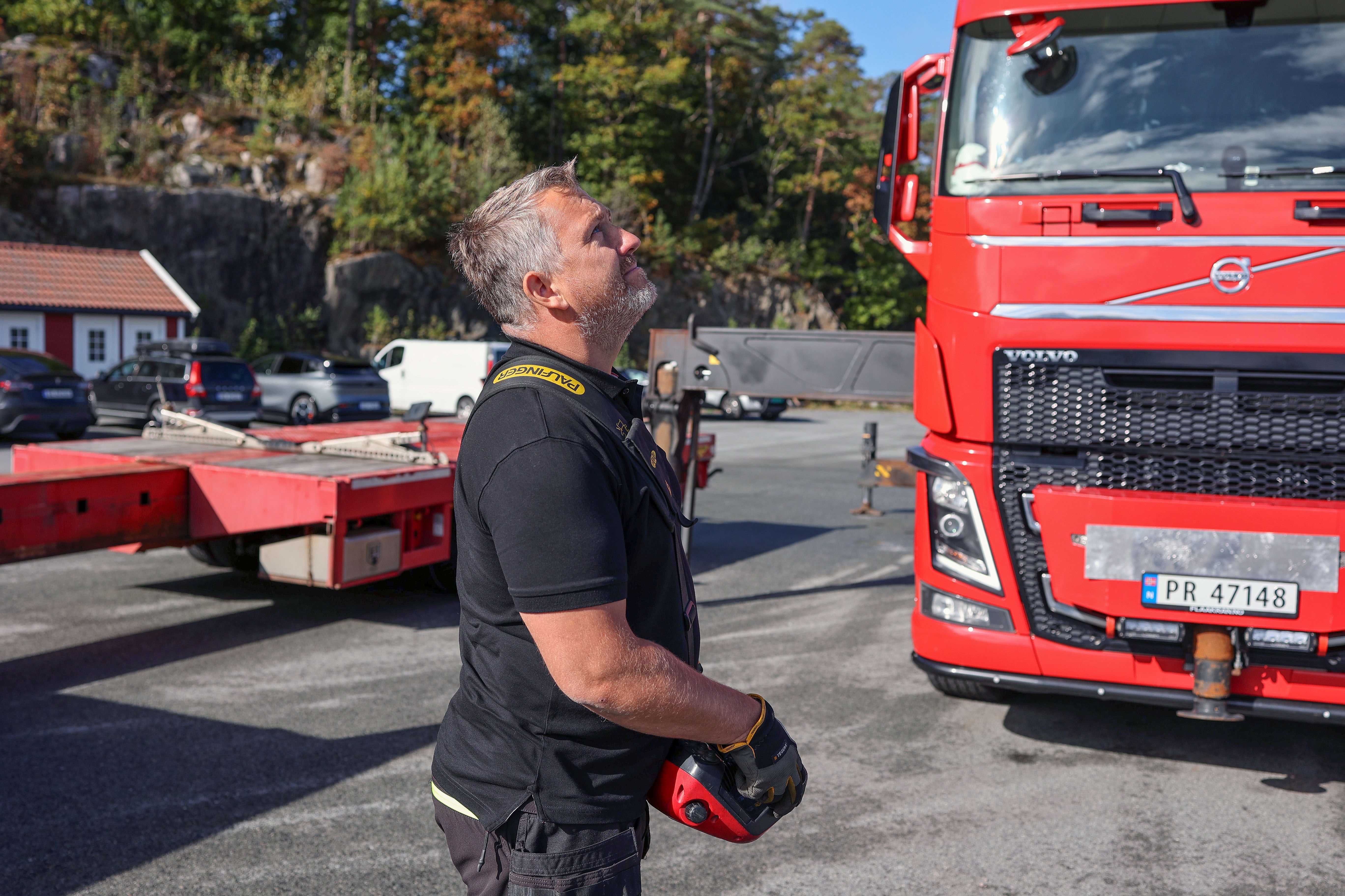 – På en vanlig dag får jeg 50 tekstmeldinger. På det verste er det rundt 90.