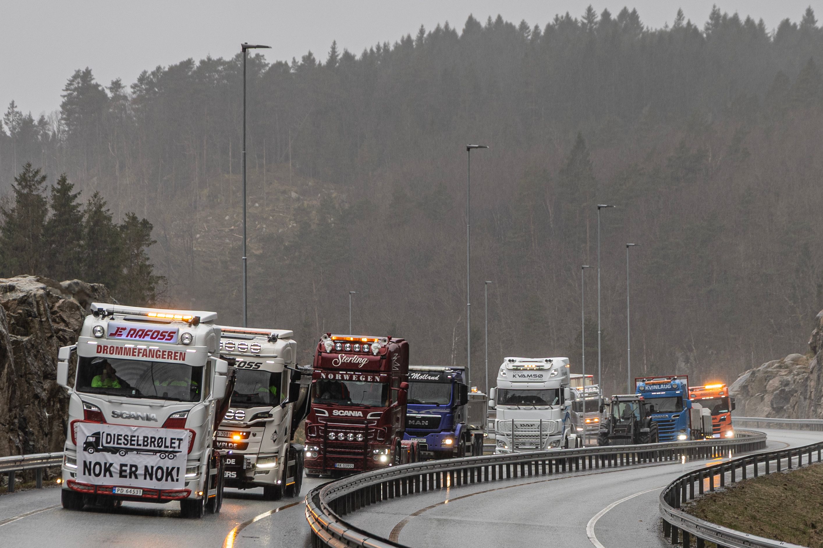 Varsler ny sakte­gående aksjon. Skal kjøre gjennom Kristiansand.