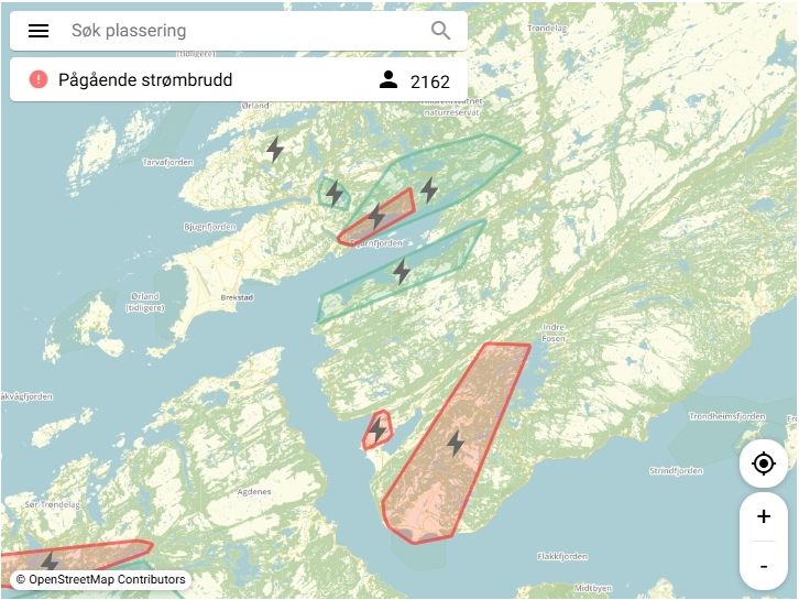 Flere har fått strømmen tilbake - fosna-folket.no
