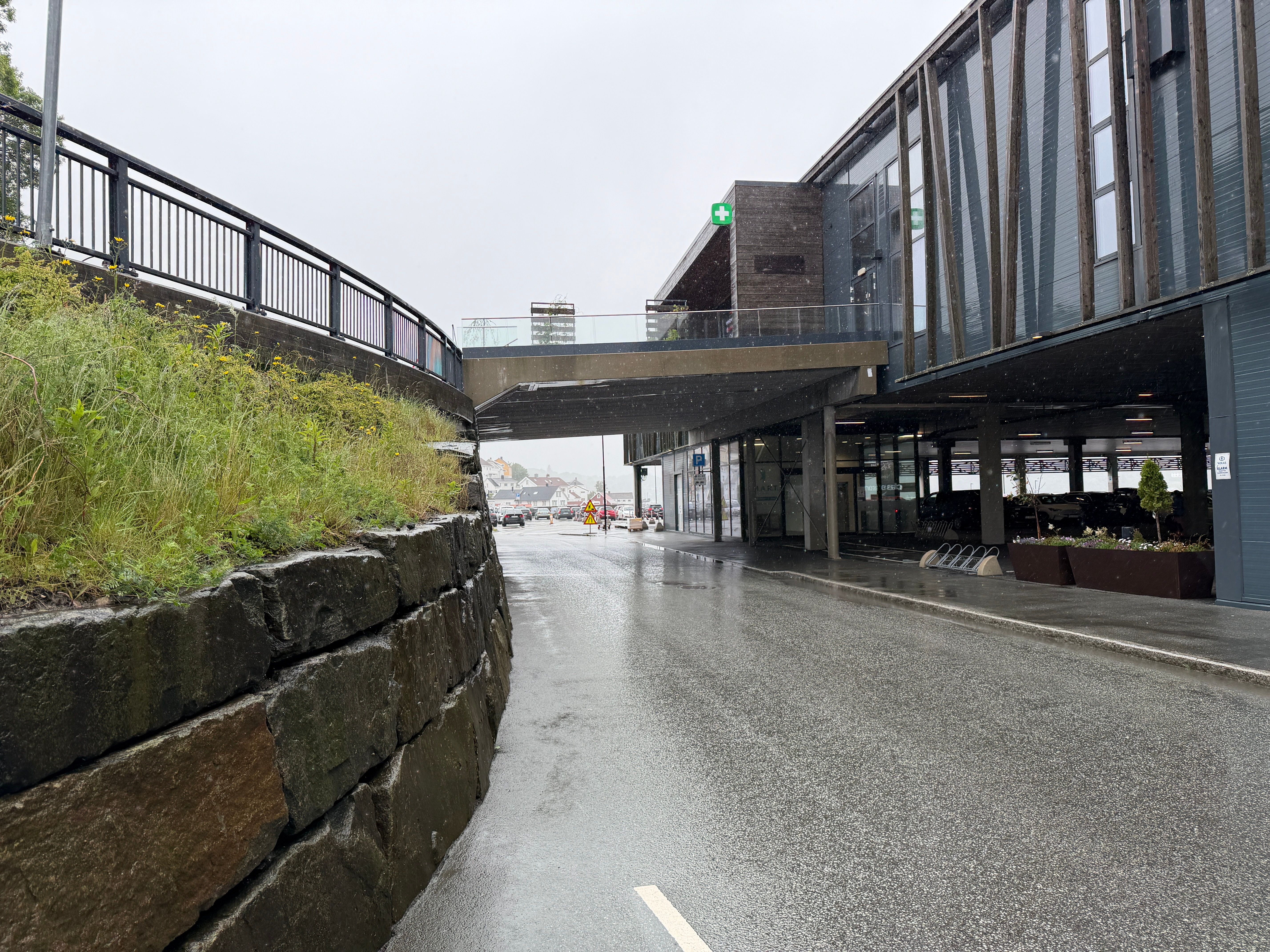 Stenger innkjøringen til Salt midlertidig