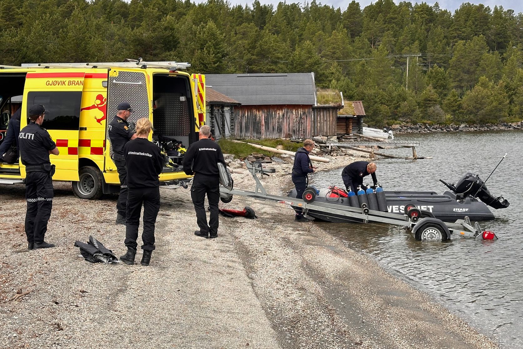 Levninger i innsjø kan være fra 67 år gammel savnetsak - opp.no