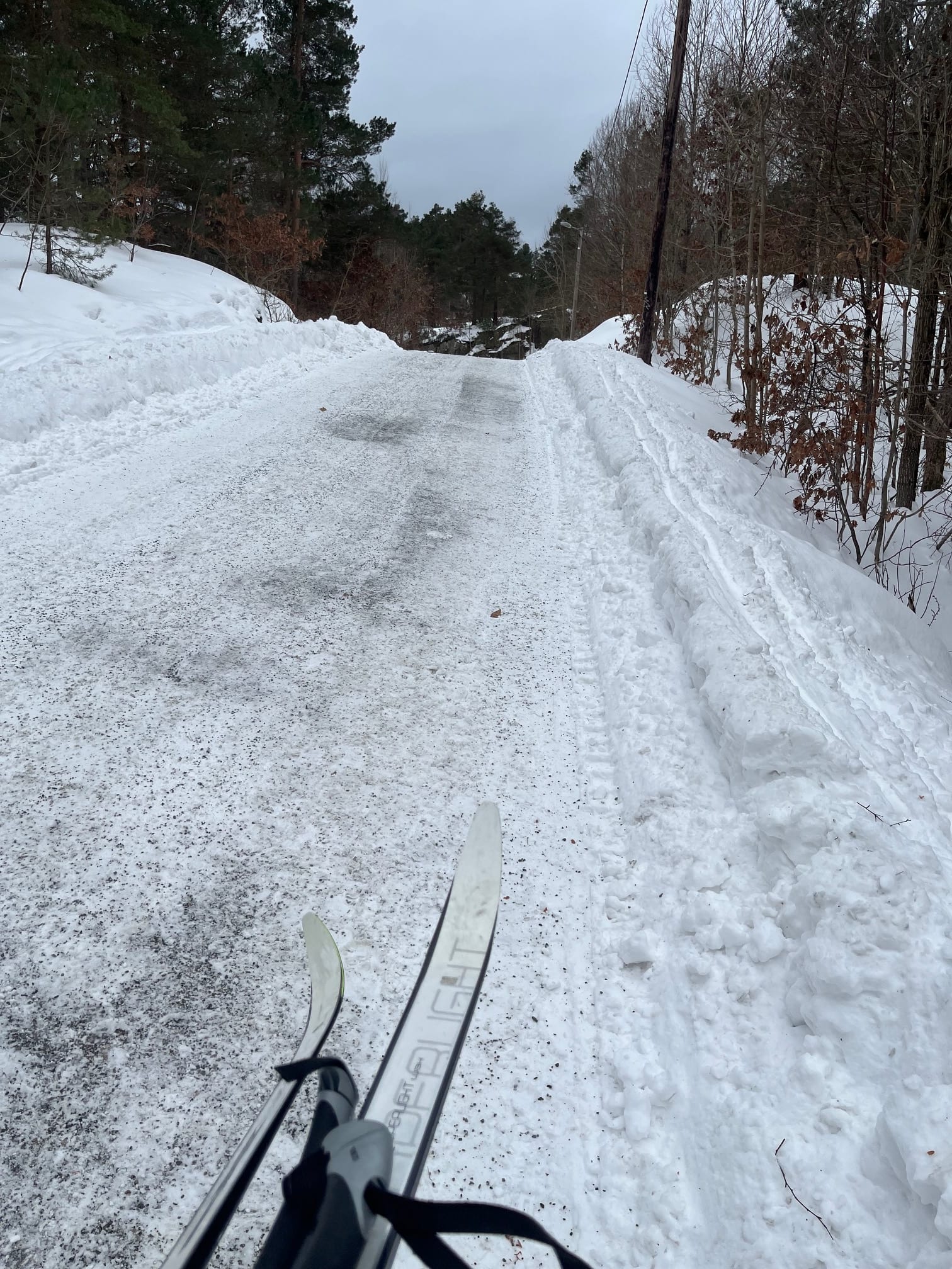 Ingen skiløype fra UiA