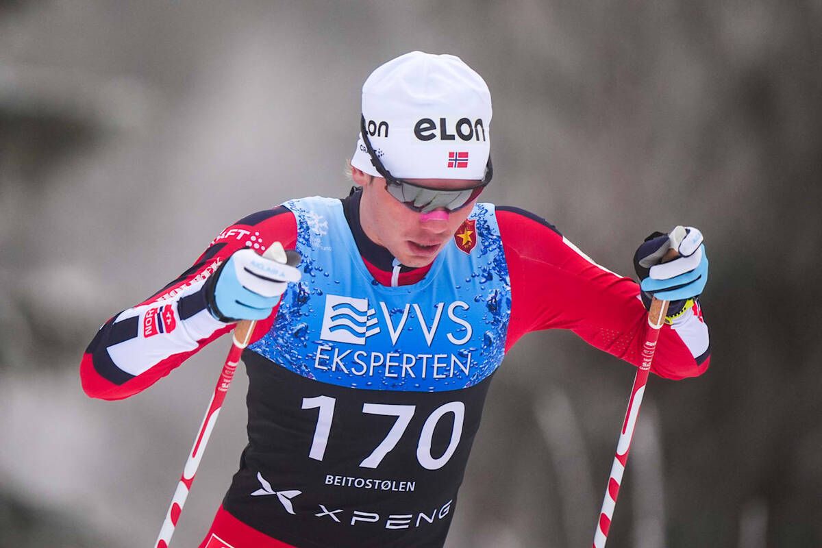 Tok seg videre på sprinten